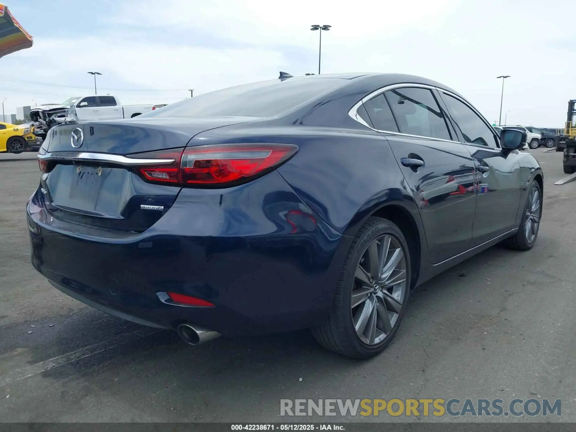 4 Photograph of a damaged car JM1GL1TY7K1501686 MAZDA MAZDA6 2019