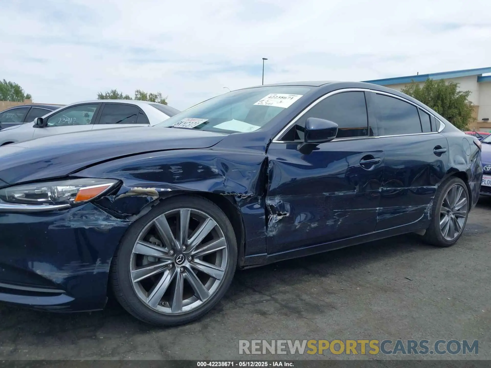 6 Photograph of a damaged car JM1GL1TY7K1501686 MAZDA MAZDA6 2019