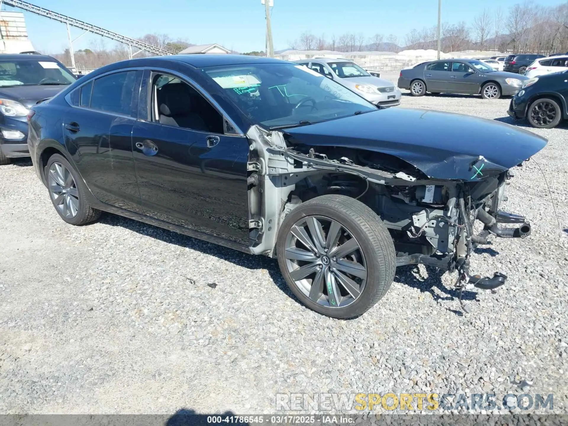 1 Photograph of a damaged car JM1GL1TY7K1501946 MAZDA MAZDA6 2019