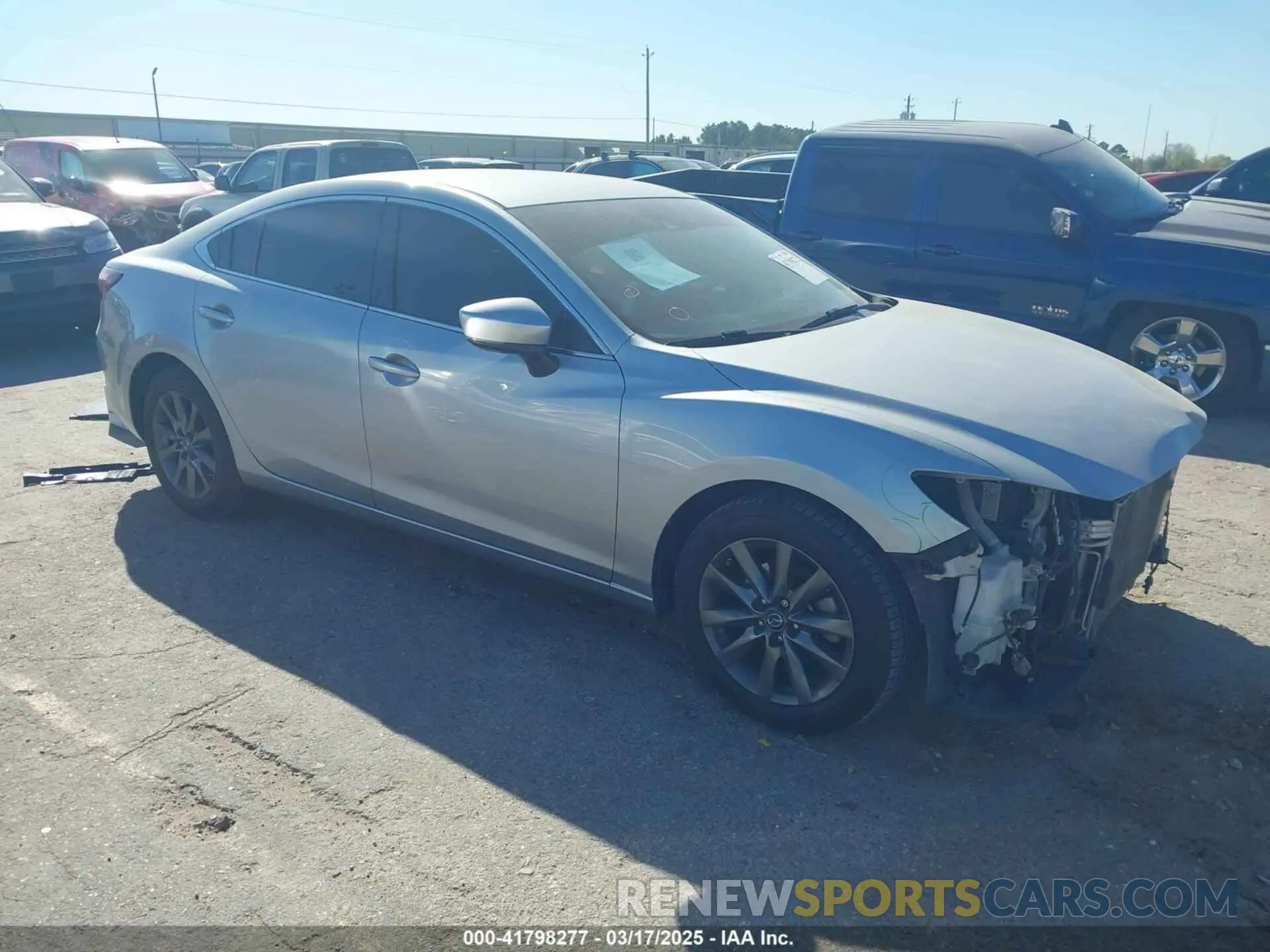 1 Photograph of a damaged car JM1GL1UM3K1508470 MAZDA MAZDA6 2019
