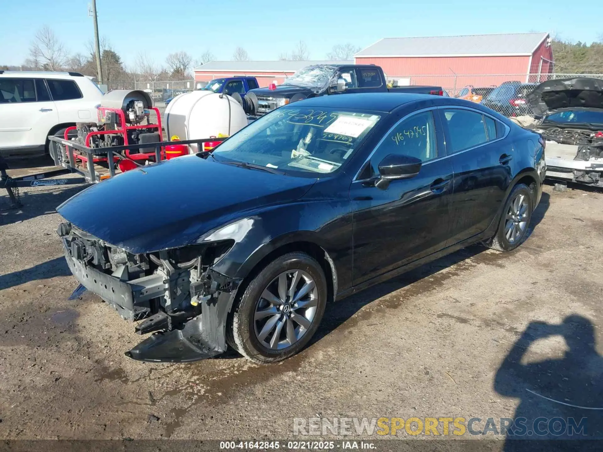 2 Photograph of a damaged car JM1GL1UM5K1509703 MAZDA MAZDA6 2019