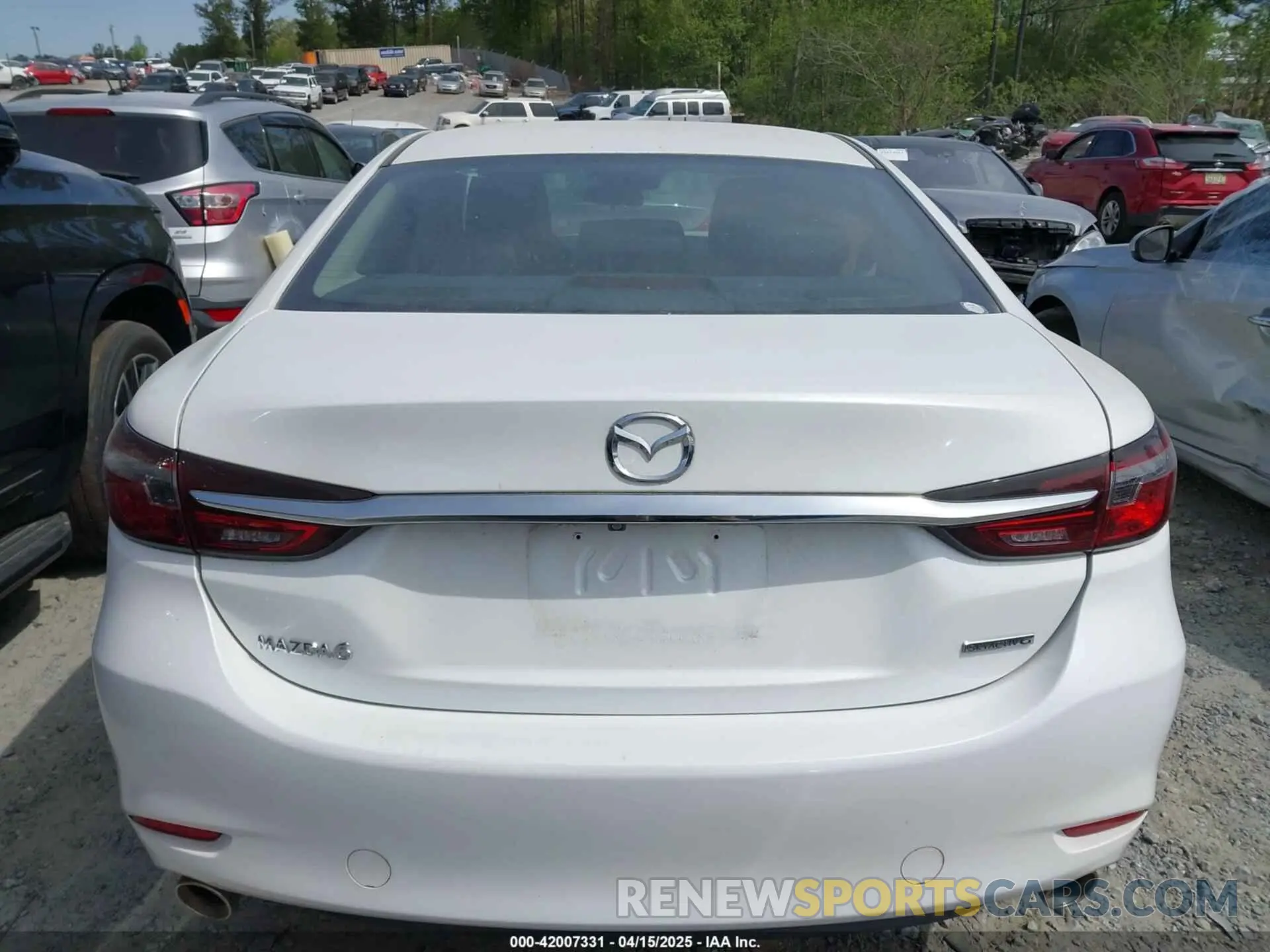 16 Photograph of a damaged car JM1GL1VM2K1506787 MAZDA MAZDA6 2019