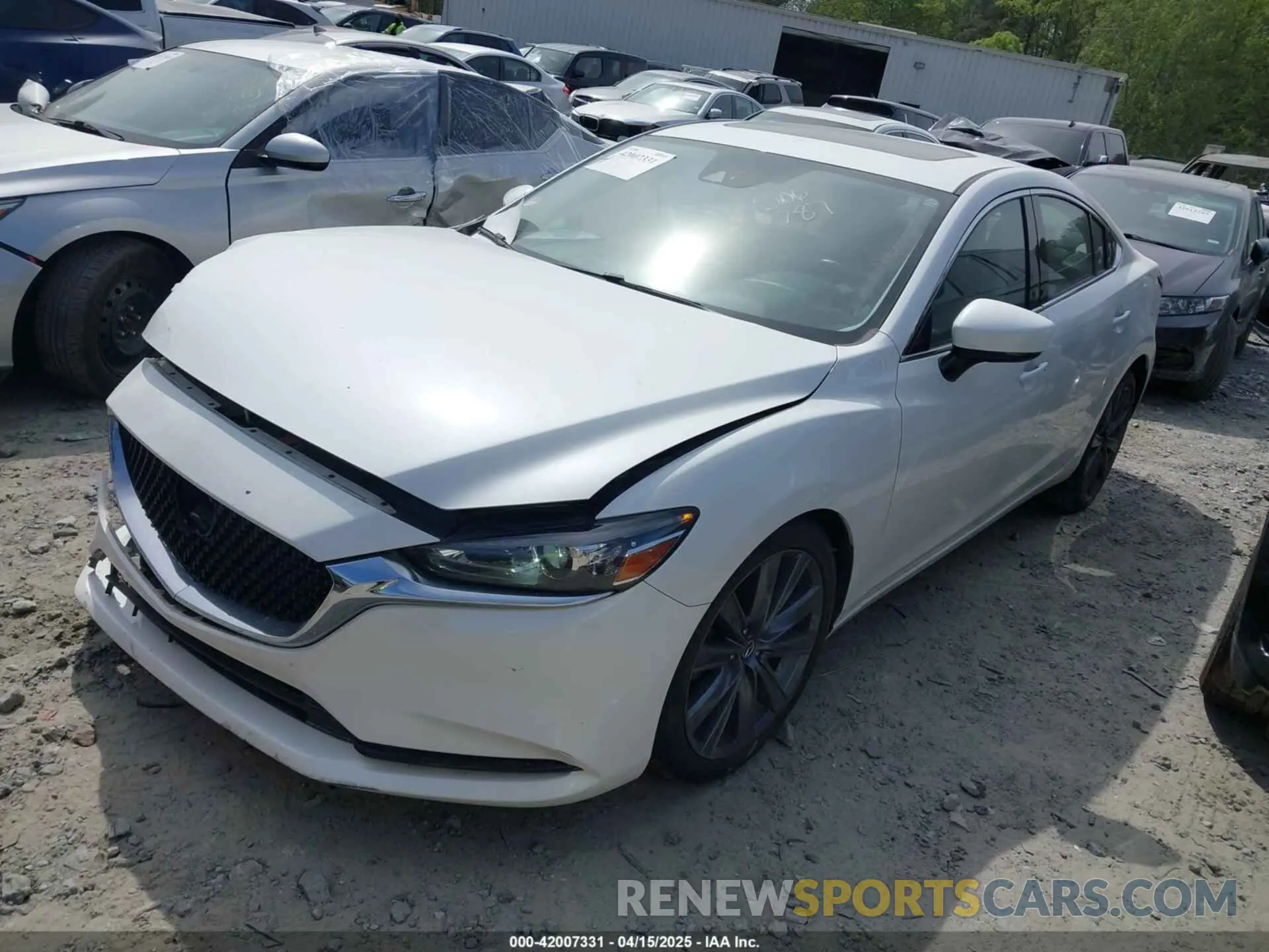 2 Photograph of a damaged car JM1GL1VM2K1506787 MAZDA MAZDA6 2019
