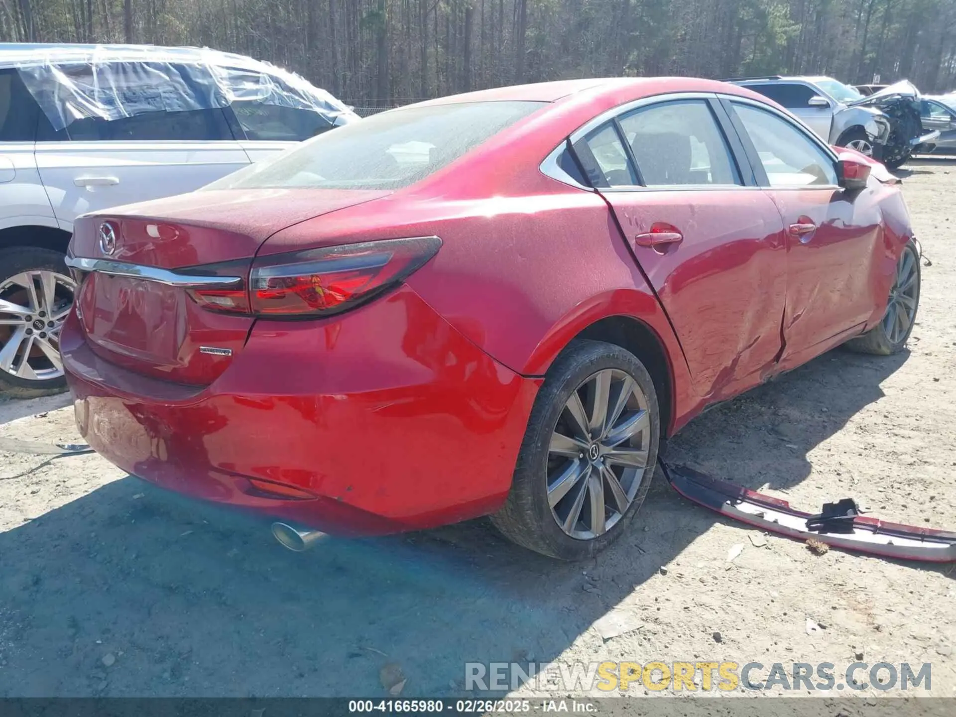 4 Photograph of a damaged car JM1GL1VM5K1501051 MAZDA MAZDA6 2019