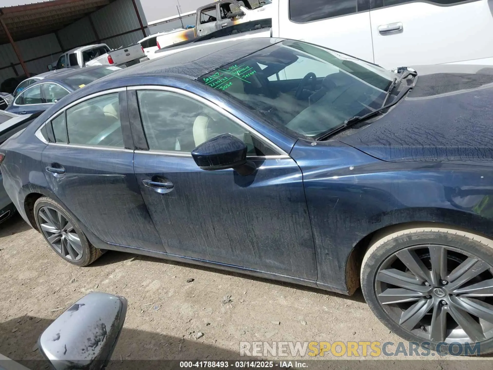 14 Photograph of a damaged car JM1GL1VM5K1503947 MAZDA MAZDA6 2019