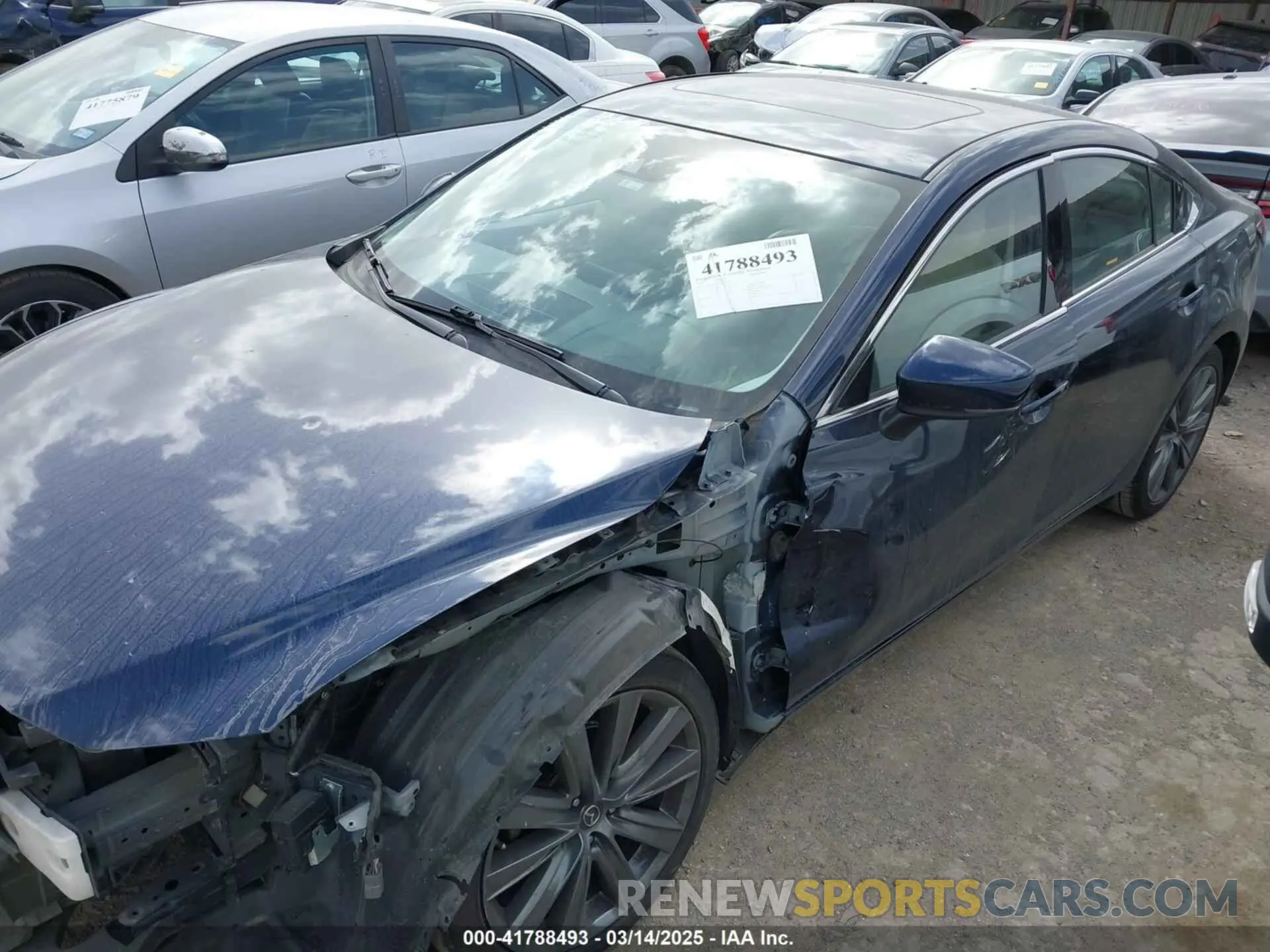 2 Photograph of a damaged car JM1GL1VM5K1503947 MAZDA MAZDA6 2019
