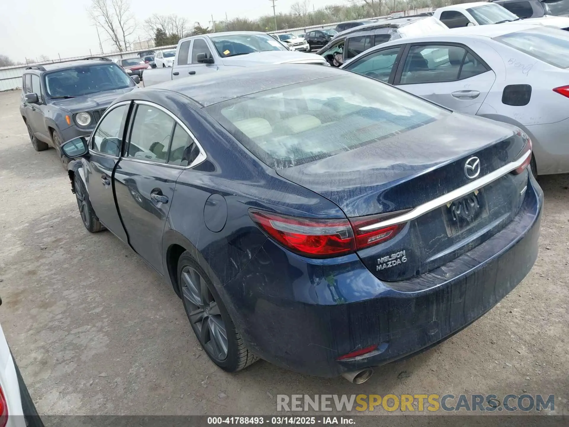 3 Photograph of a damaged car JM1GL1VM5K1503947 MAZDA MAZDA6 2019
