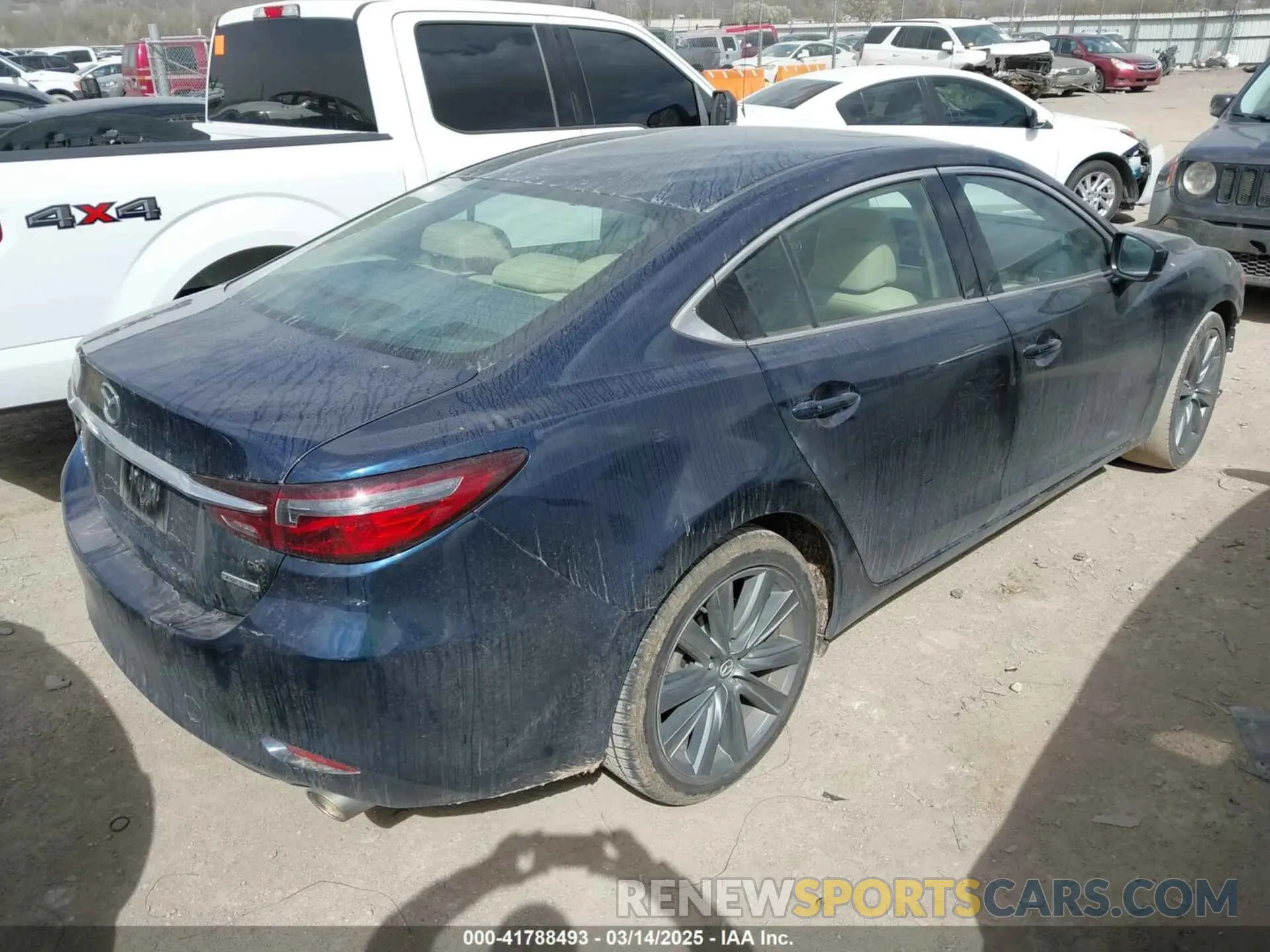 4 Photograph of a damaged car JM1GL1VM5K1503947 MAZDA MAZDA6 2019