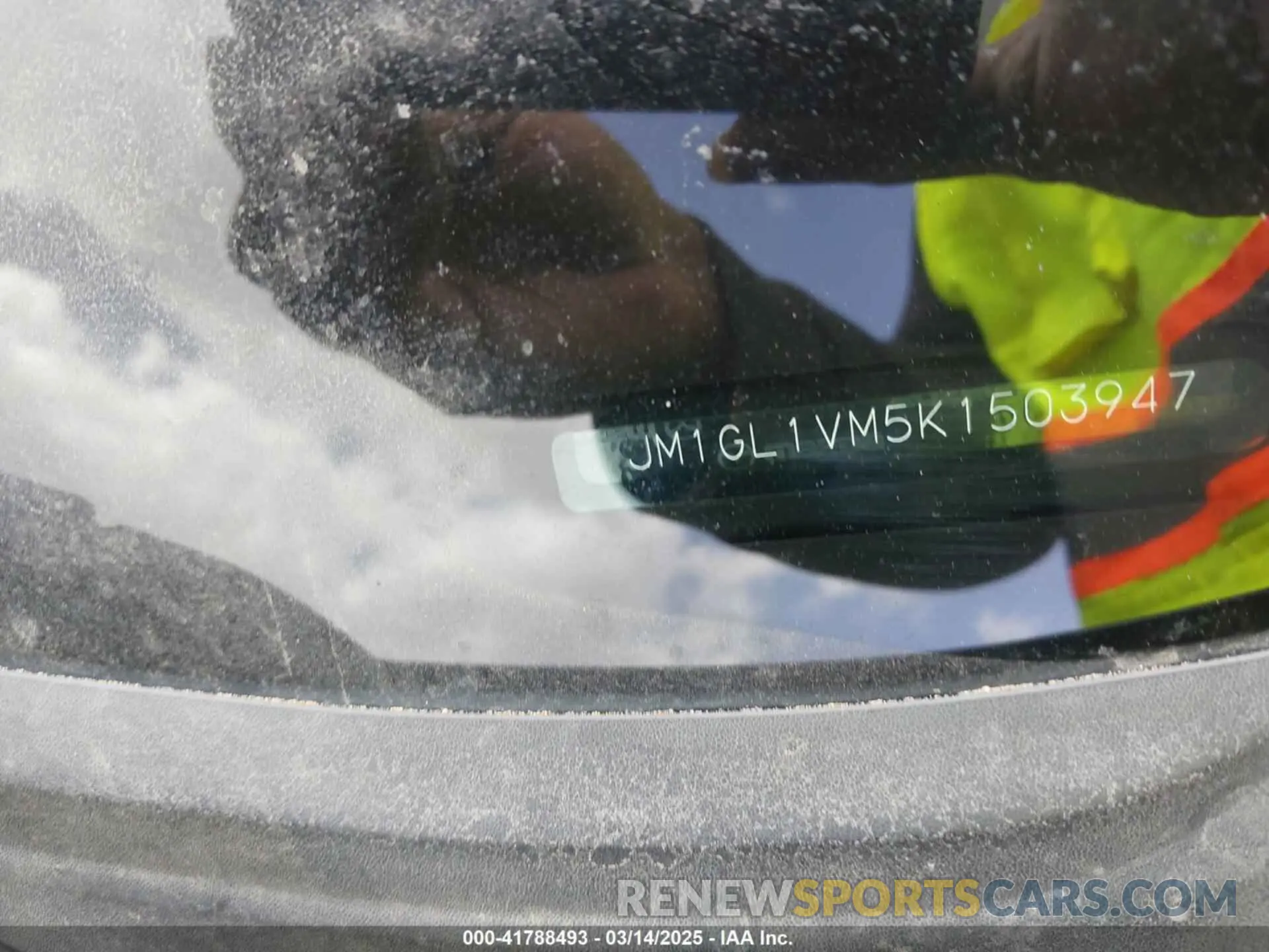 9 Photograph of a damaged car JM1GL1VM5K1503947 MAZDA MAZDA6 2019