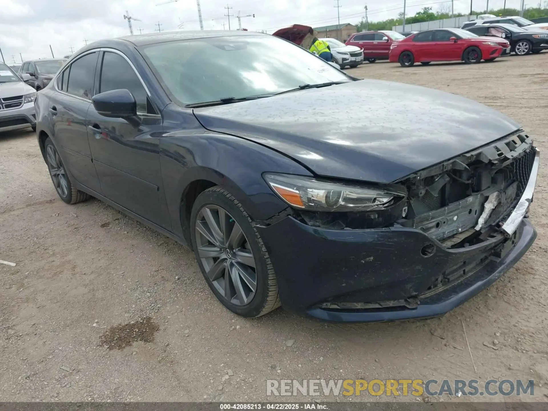 1 Photograph of a damaged car JM1GL1VM7K1507773 MAZDA MAZDA6 2019