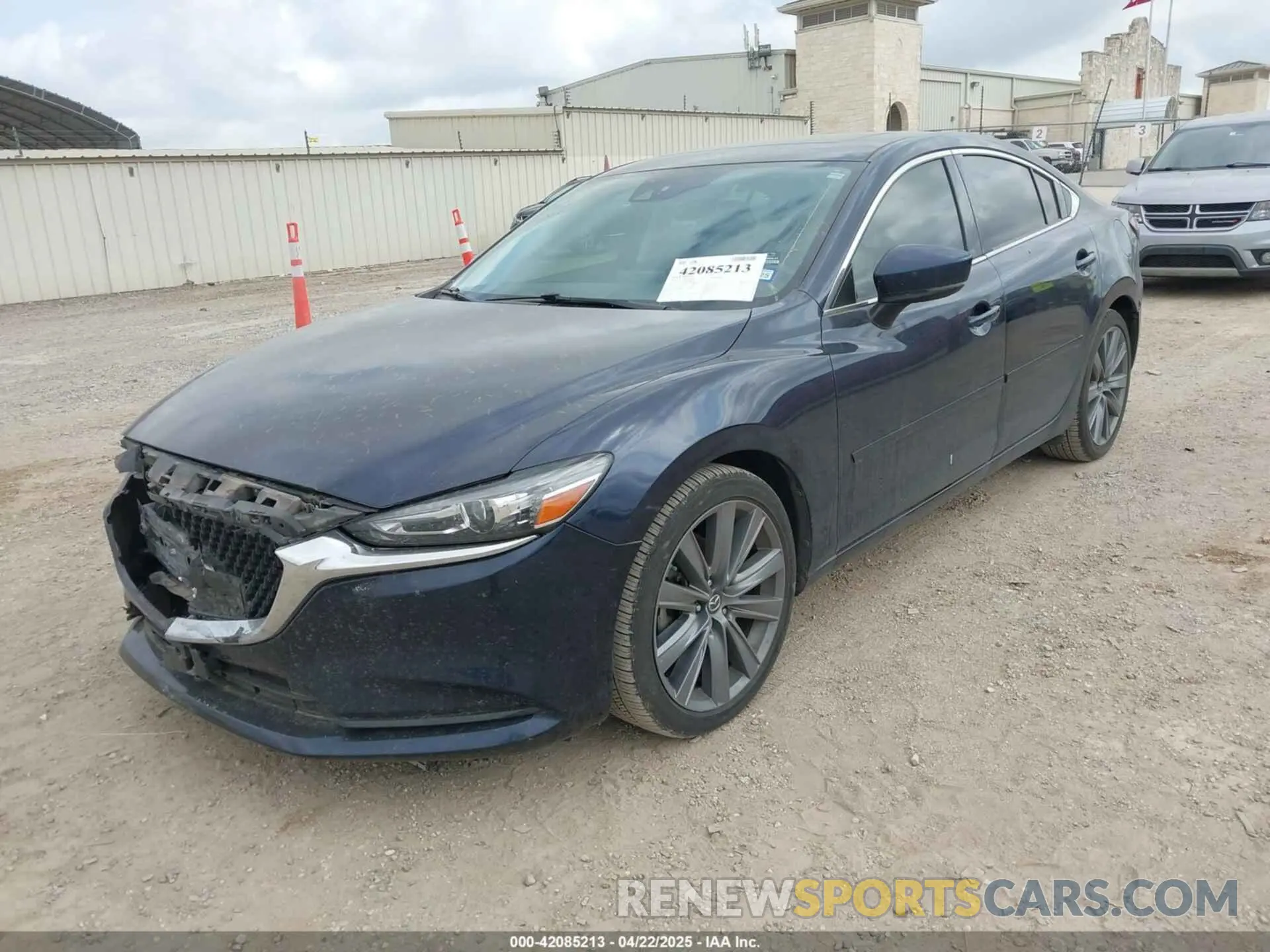 2 Photograph of a damaged car JM1GL1VM7K1507773 MAZDA MAZDA6 2019