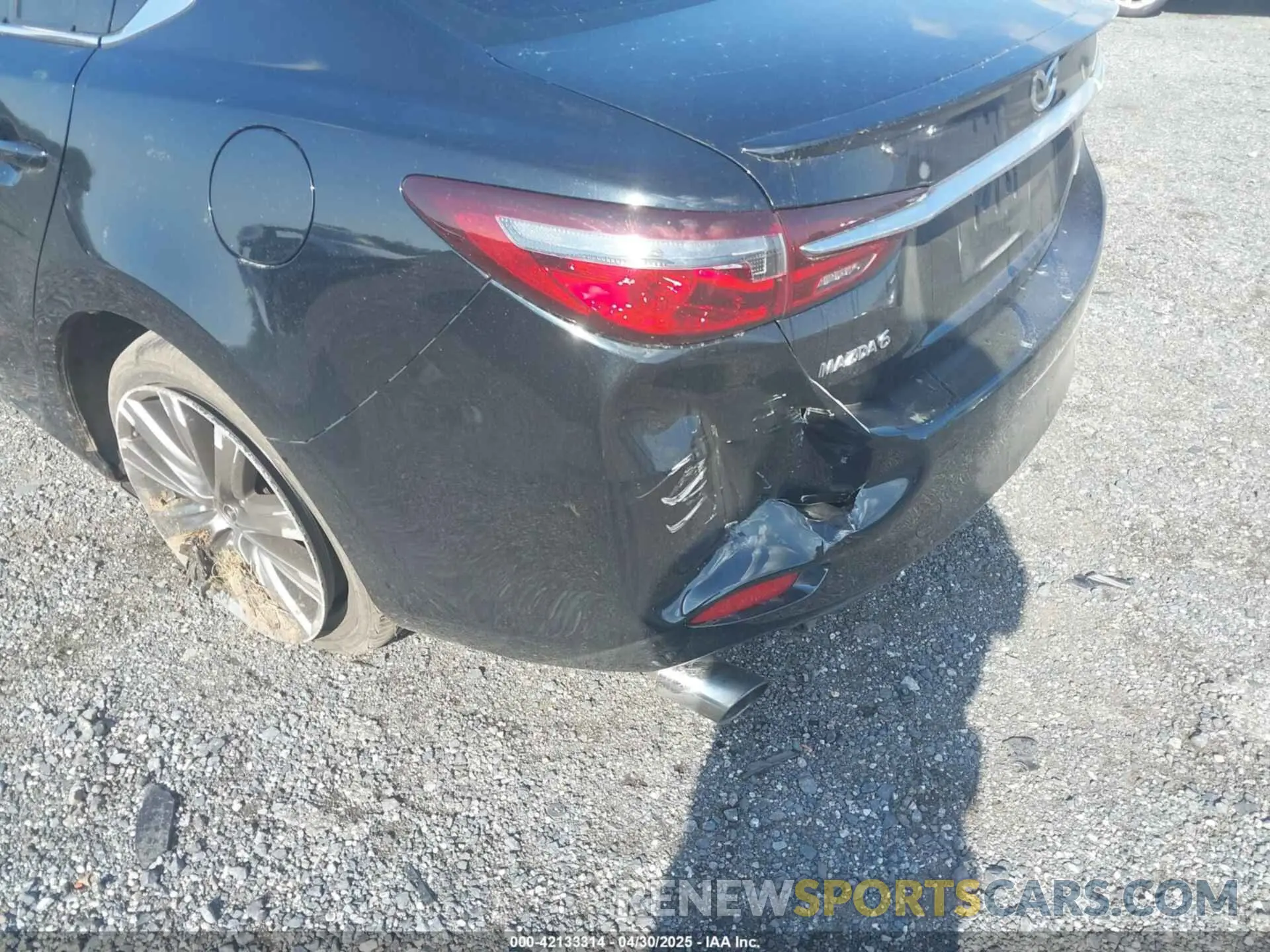 6 Photograph of a damaged car JM1GL1WY5K1508499 MAZDA MAZDA6 2019