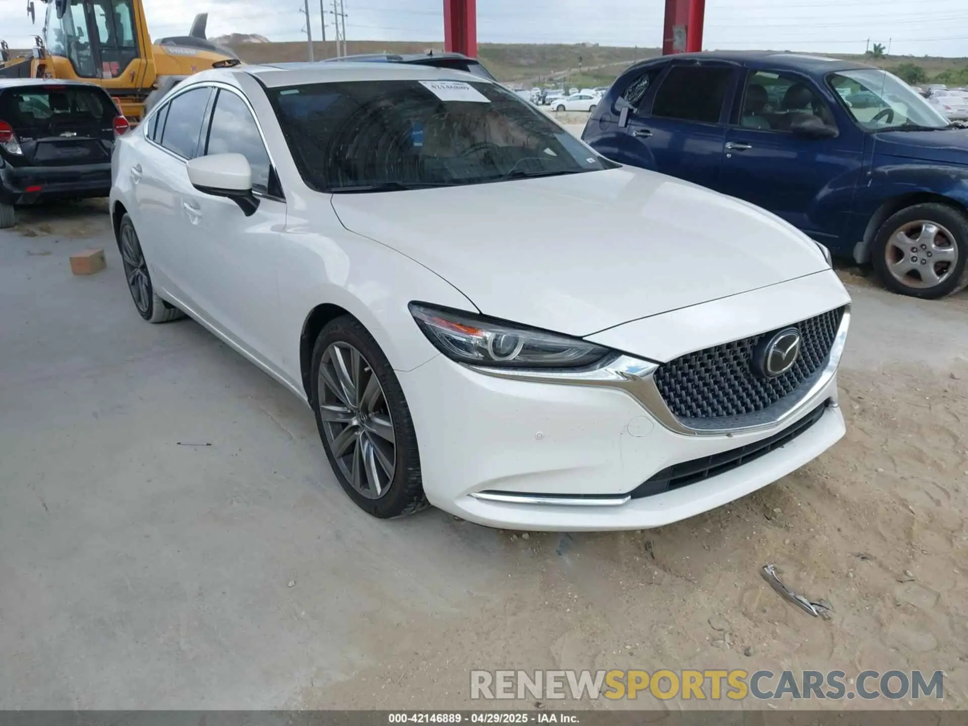 1 Photograph of a damaged car JM1GL1XY4K1506001 MAZDA MAZDA6 2019
