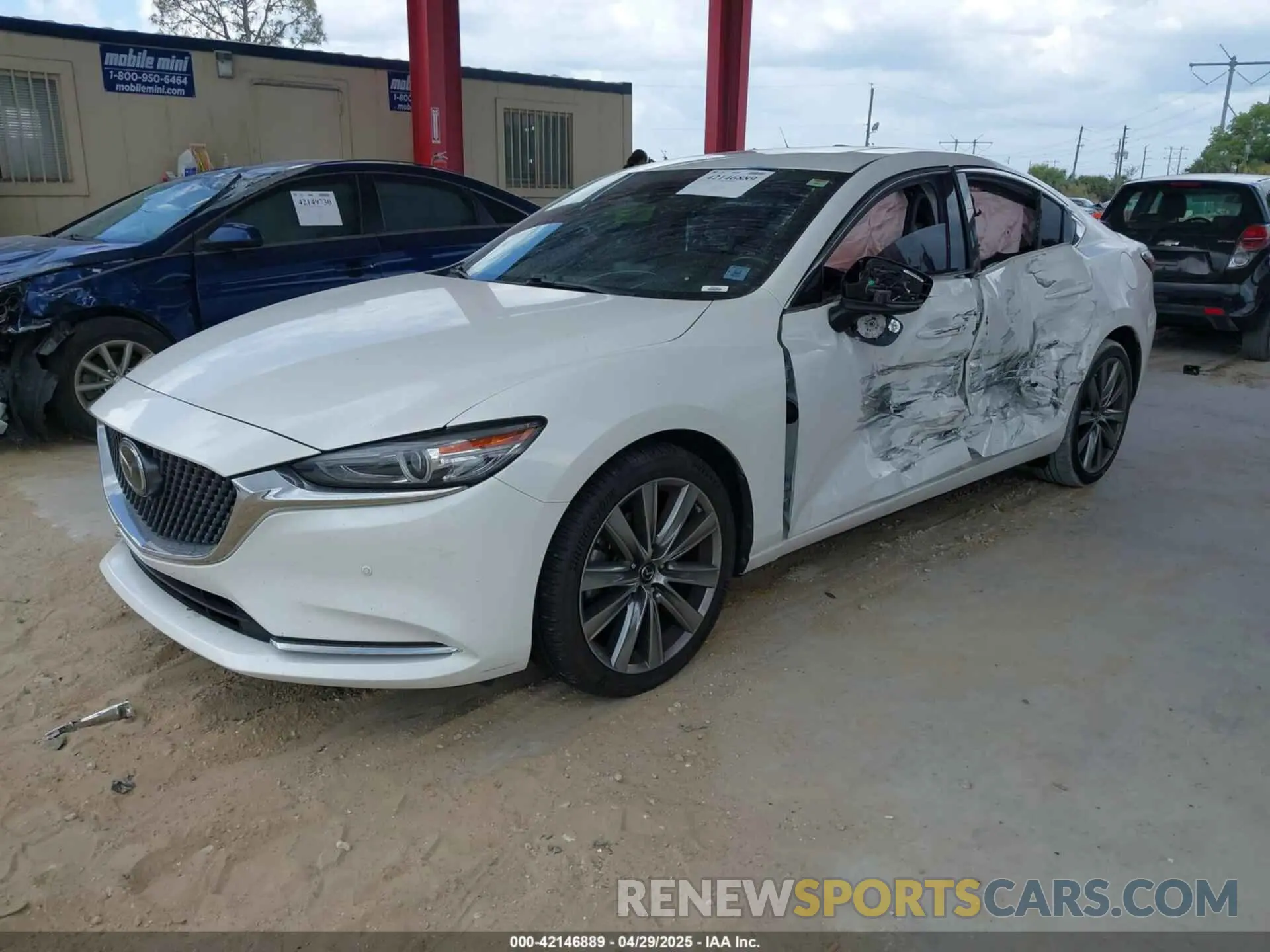 2 Photograph of a damaged car JM1GL1XY4K1506001 MAZDA MAZDA6 2019