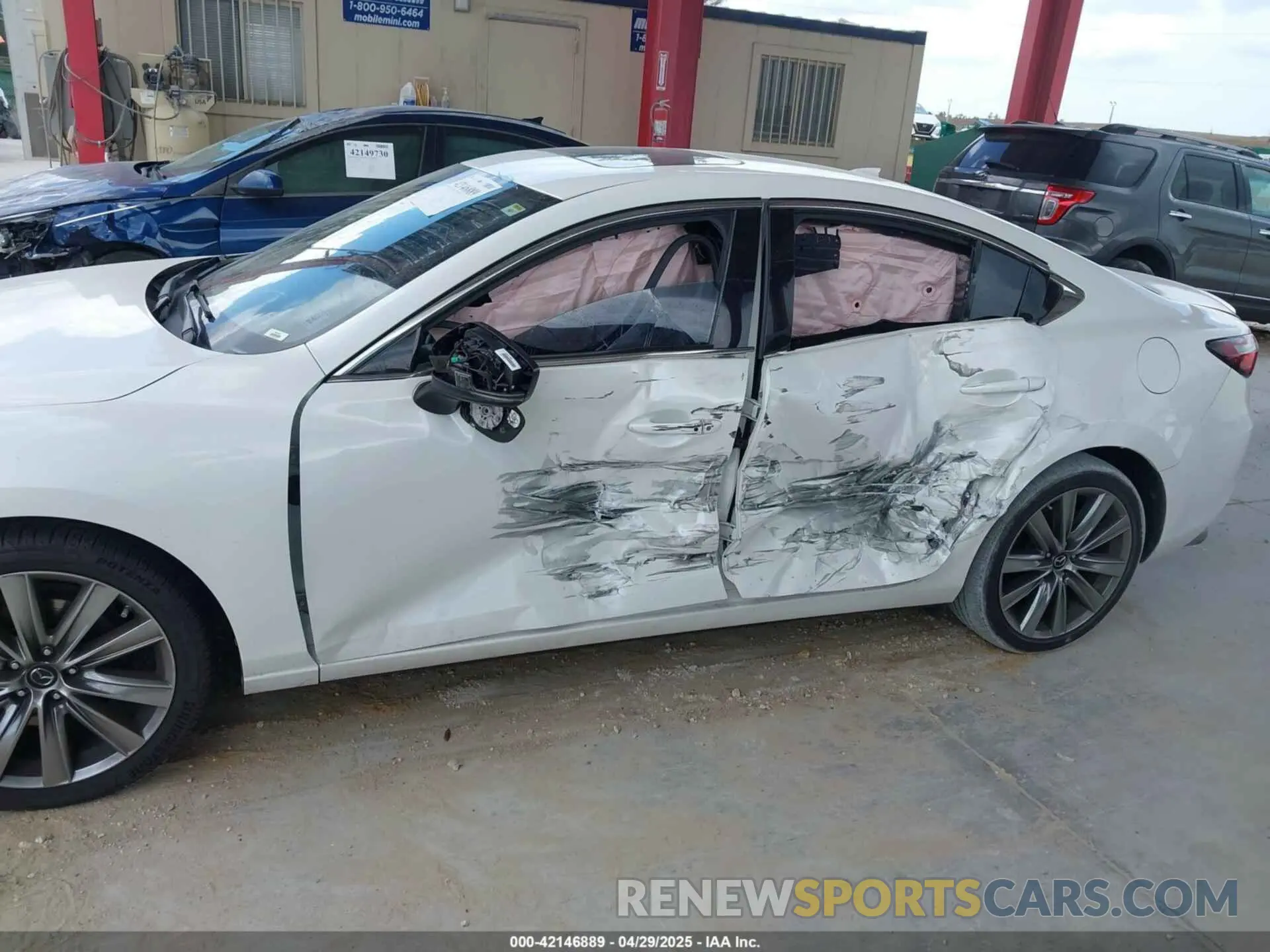 6 Photograph of a damaged car JM1GL1XY4K1506001 MAZDA MAZDA6 2019