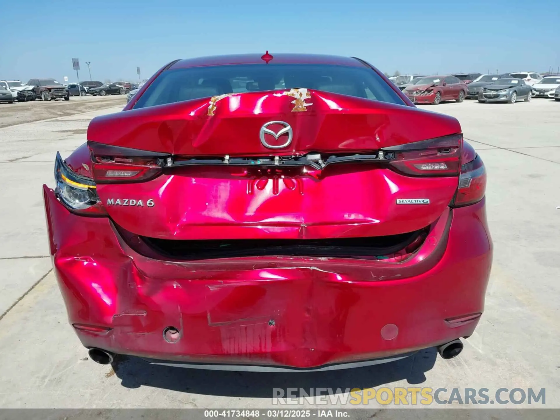 16 Photograph of a damaged car JM1GL1TY7L1511054 MAZDA MAZDA6 2020