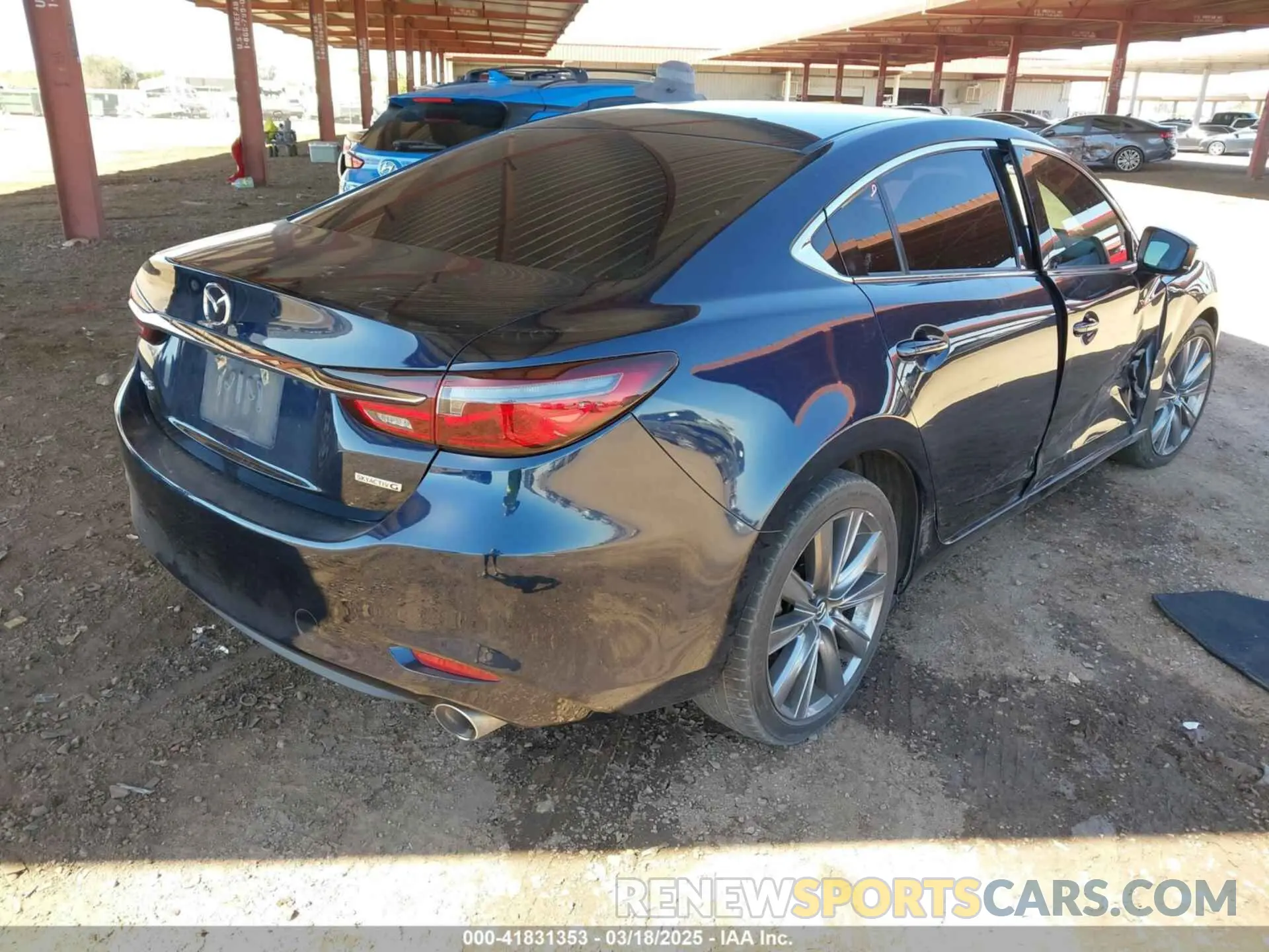 4 Photograph of a damaged car JM1GL1VM2L1514941 MAZDA MAZDA6 2020
