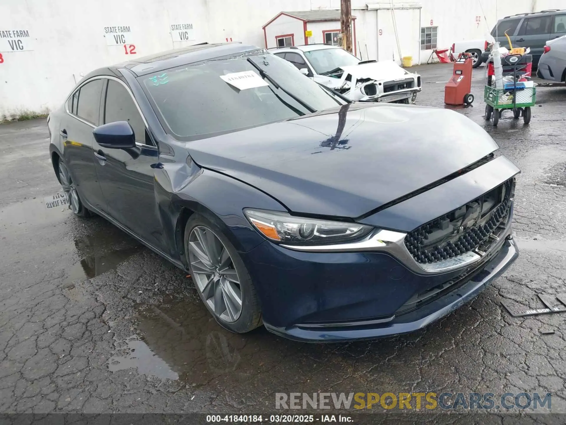 1 Photograph of a damaged car JM1GL1VM4L1517887 MAZDA MAZDA6 2020