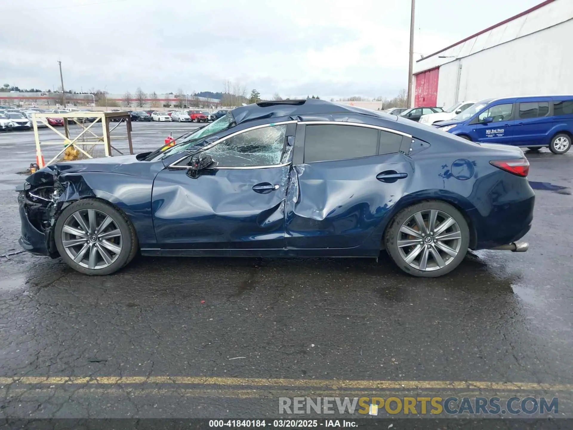 14 Photograph of a damaged car JM1GL1VM4L1517887 MAZDA MAZDA6 2020