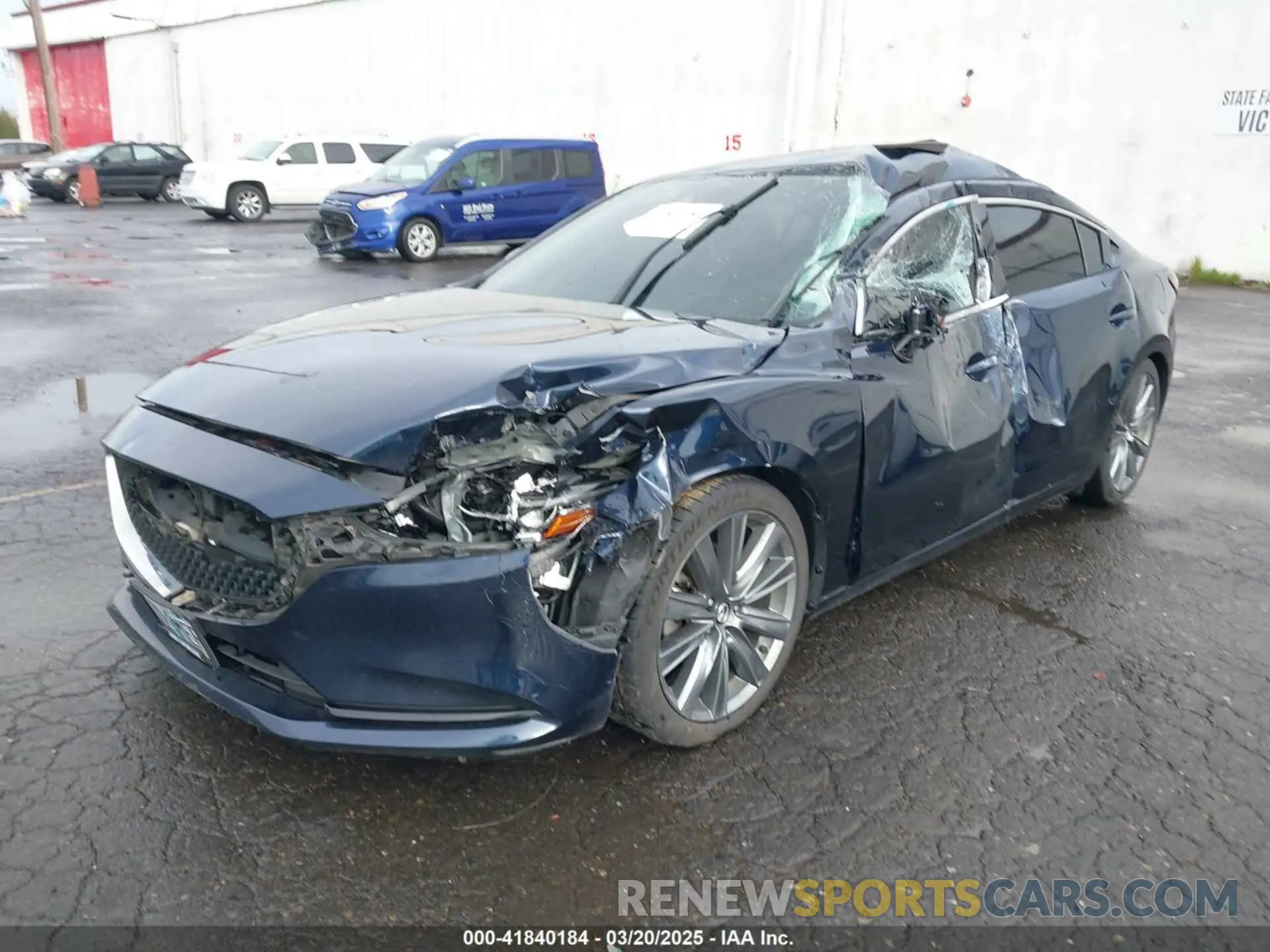 2 Photograph of a damaged car JM1GL1VM4L1517887 MAZDA MAZDA6 2020