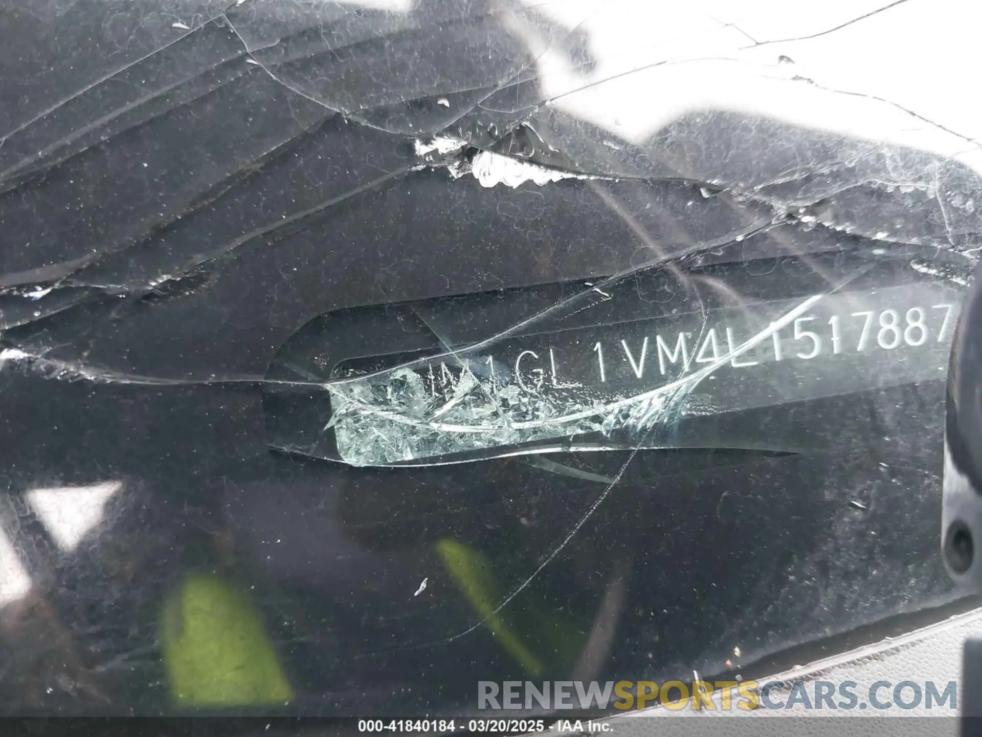 9 Photograph of a damaged car JM1GL1VM4L1517887 MAZDA MAZDA6 2020