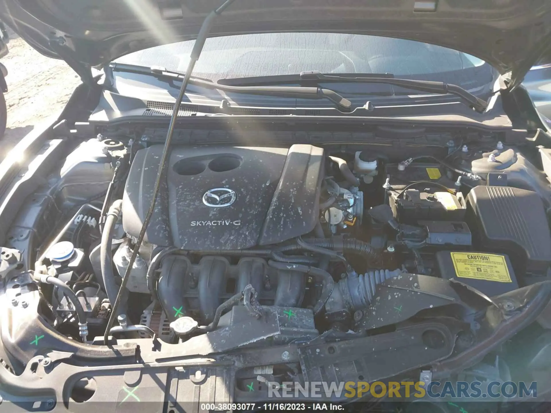 10 Photograph of a damaged car JM1GL1VM5L1525416 MAZDA MAZDA6 2020