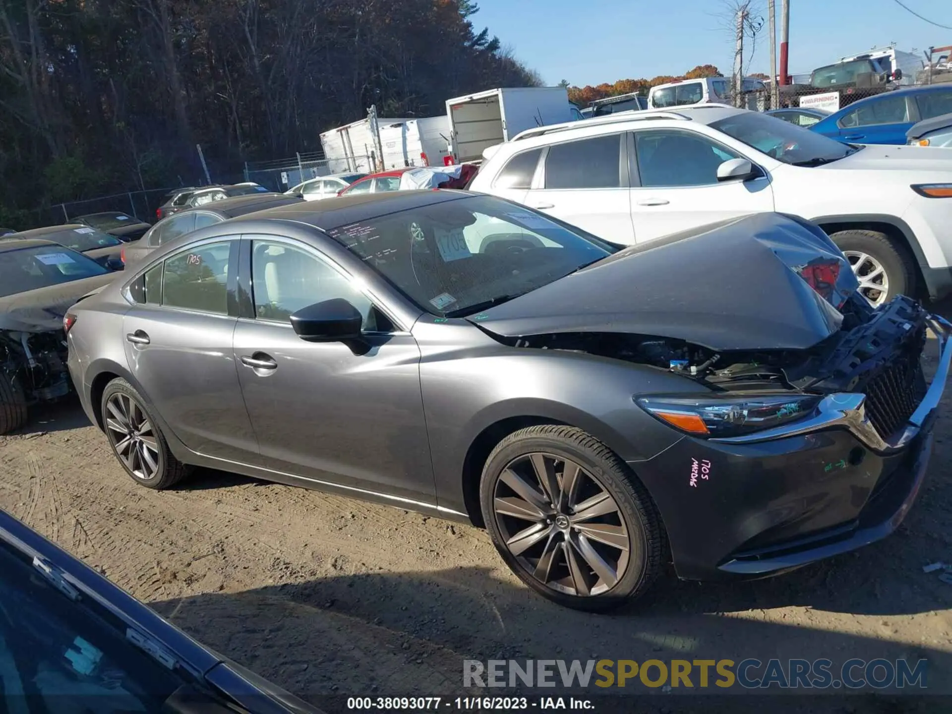 13 Photograph of a damaged car JM1GL1VM5L1525416 MAZDA MAZDA6 2020