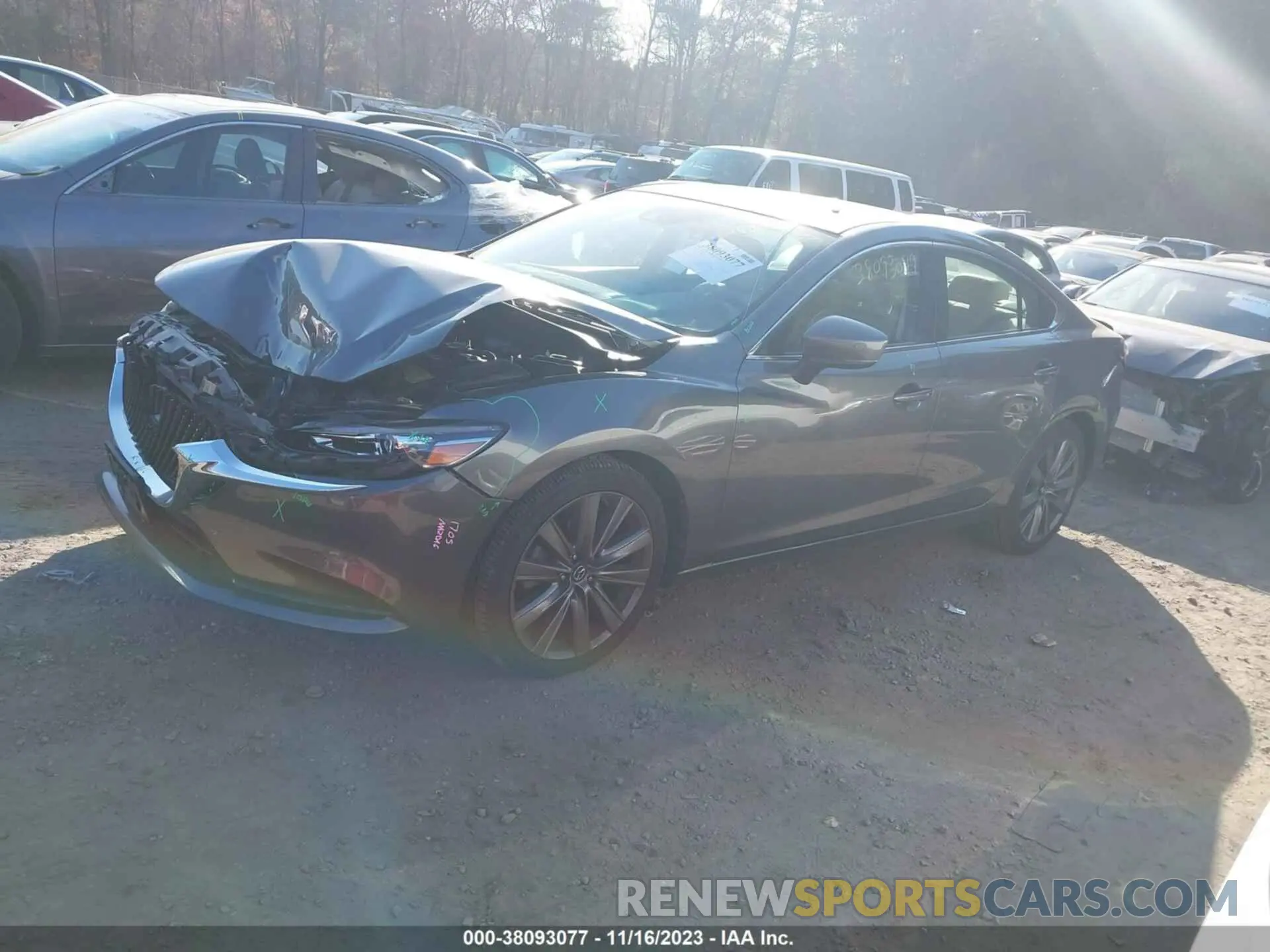 2 Photograph of a damaged car JM1GL1VM5L1525416 MAZDA MAZDA6 2020