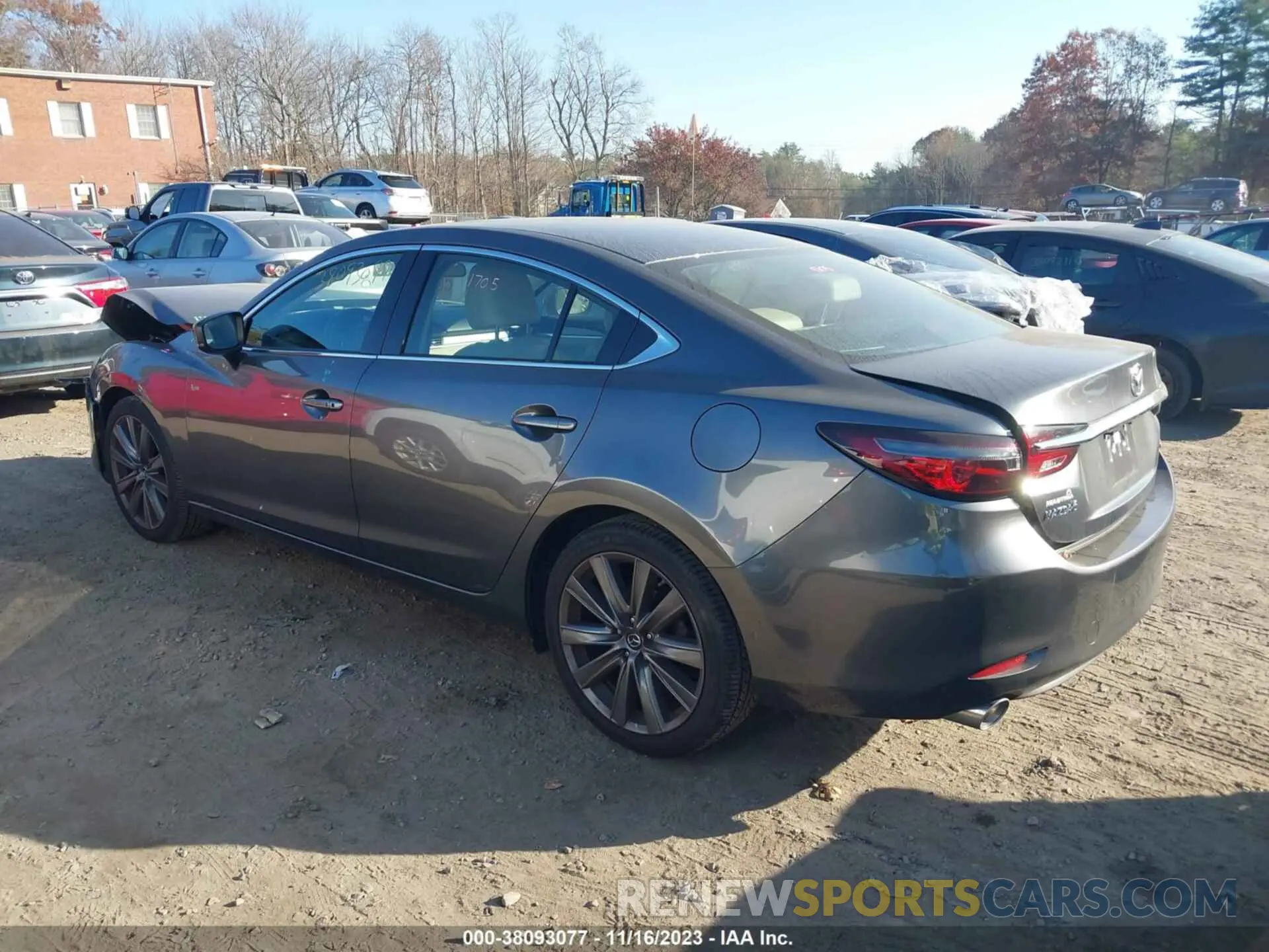 3 Photograph of a damaged car JM1GL1VM5L1525416 MAZDA MAZDA6 2020