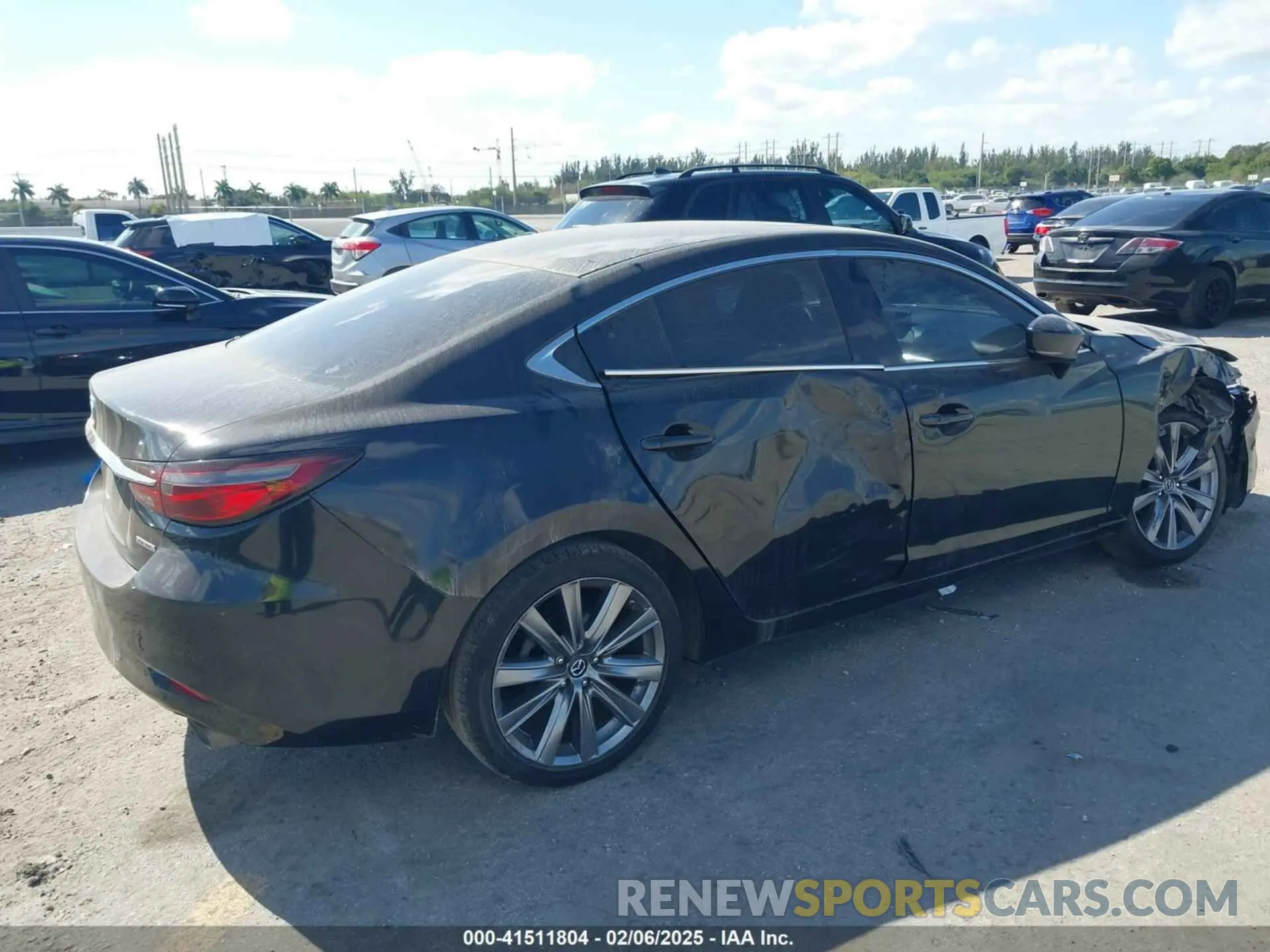 4 Photograph of a damaged car JM1GL1VMXL1517828 MAZDA MAZDA6 2020