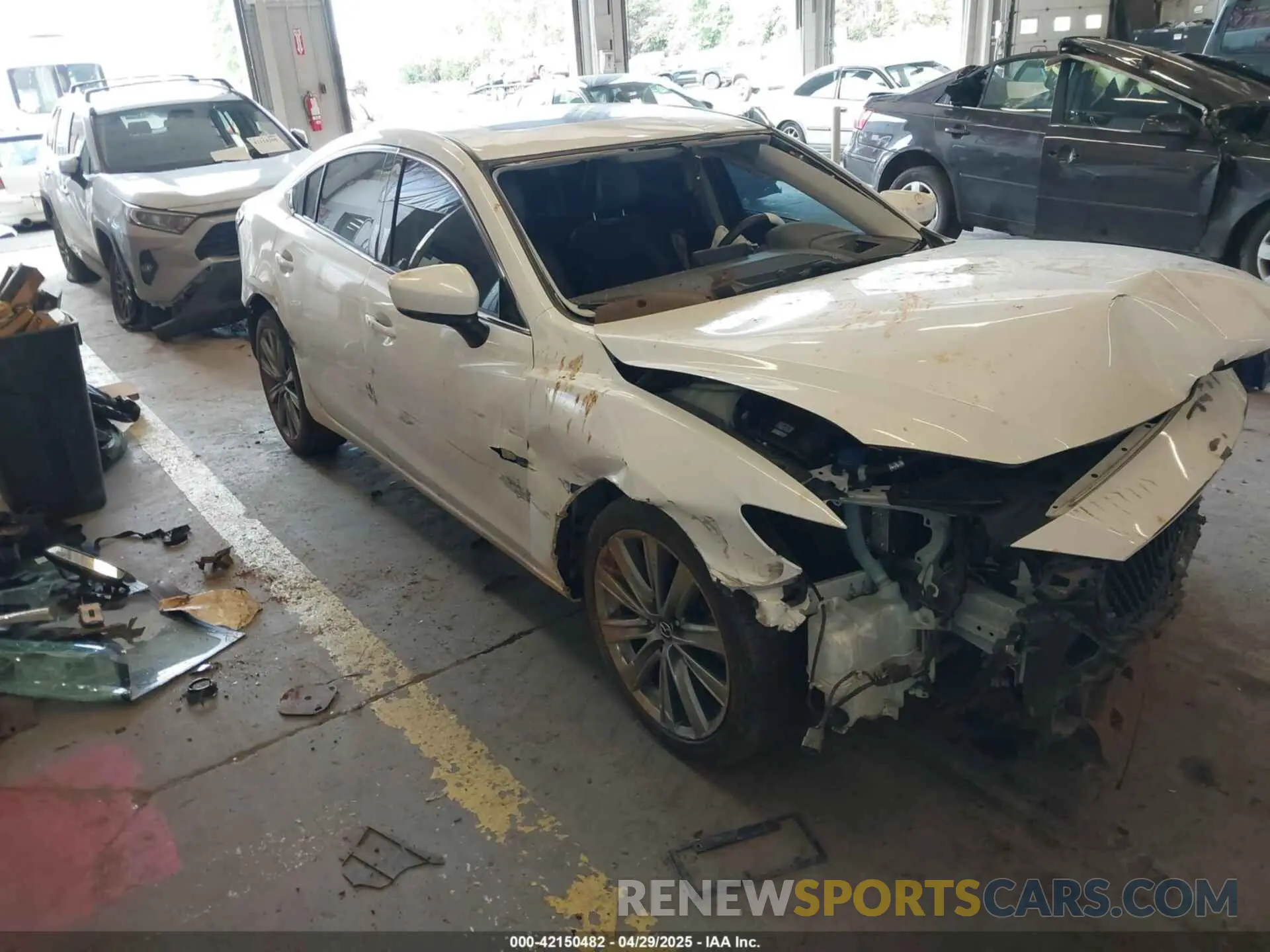 1 Photograph of a damaged car JM1GL1WY7L1520977 MAZDA MAZDA6 2020