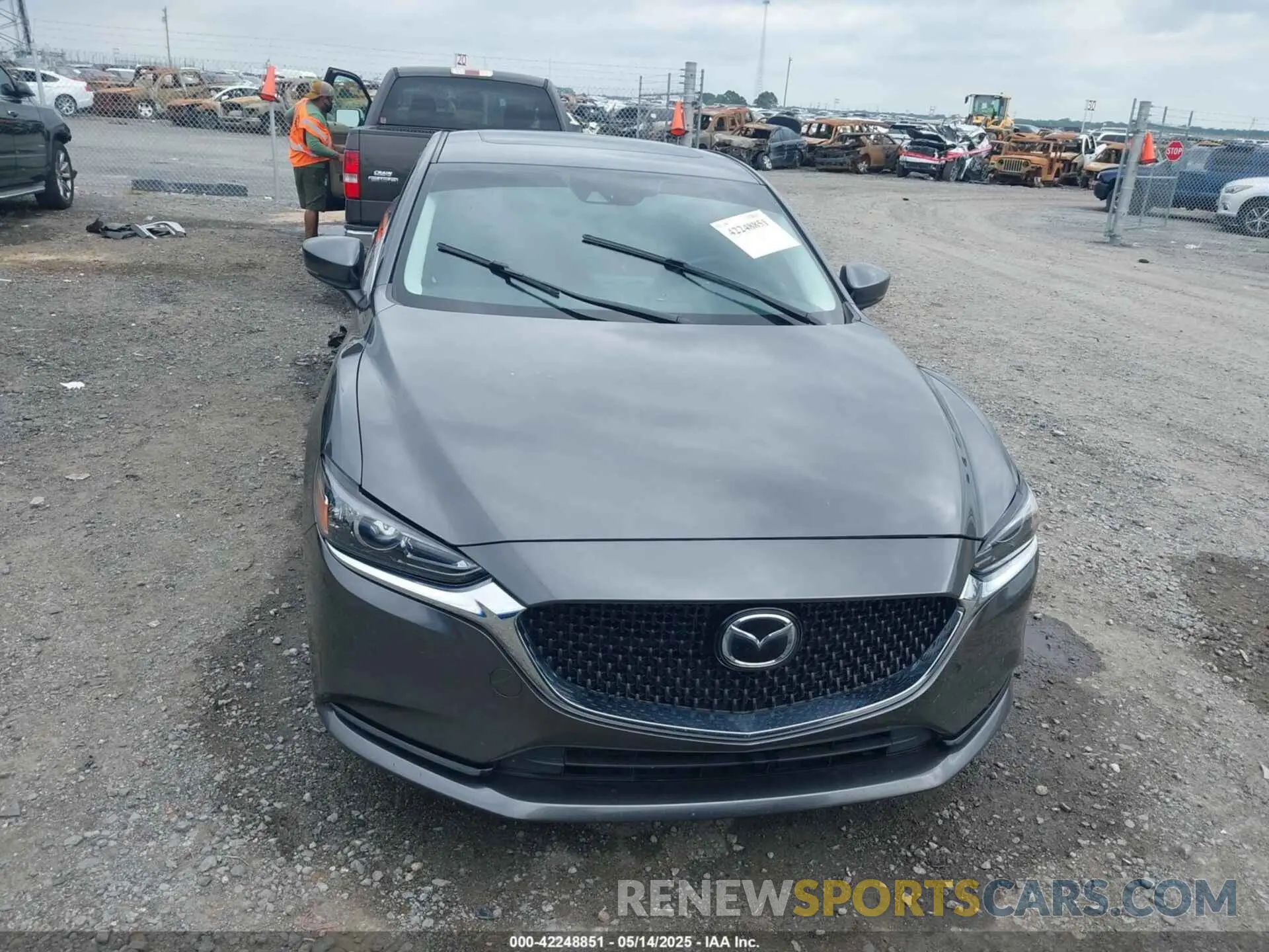 12 Photograph of a damaged car JM1GL1TY6M1600258 MAZDA MAZDA6 2021