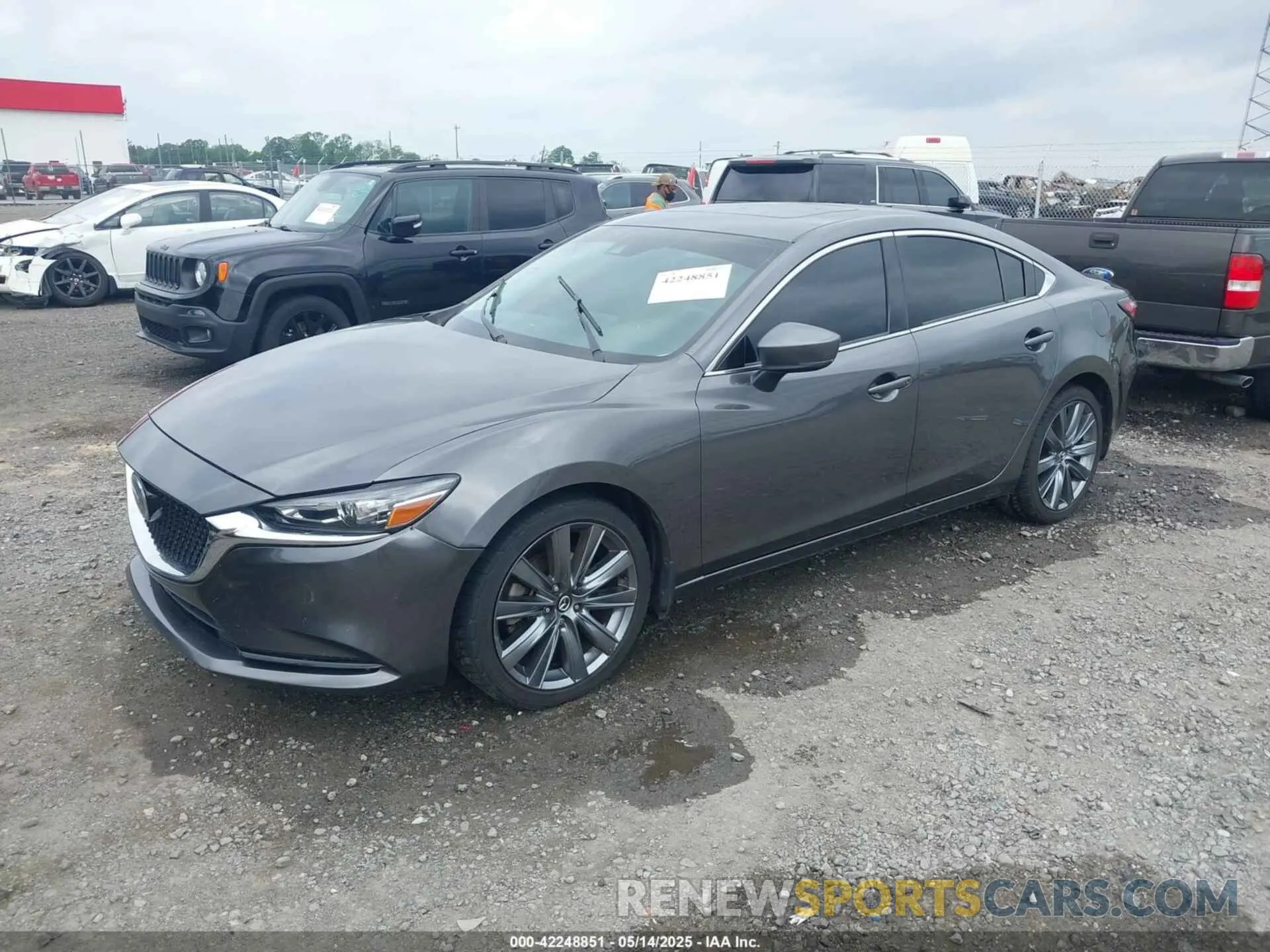2 Photograph of a damaged car JM1GL1TY6M1600258 MAZDA MAZDA6 2021