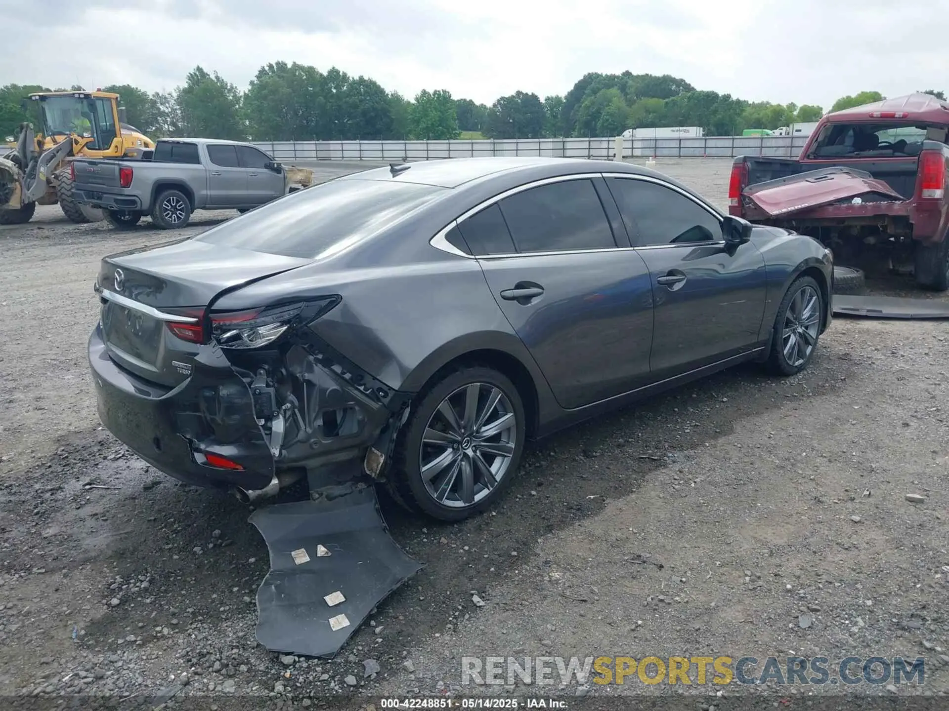 4 Photograph of a damaged car JM1GL1TY6M1600258 MAZDA MAZDA6 2021
