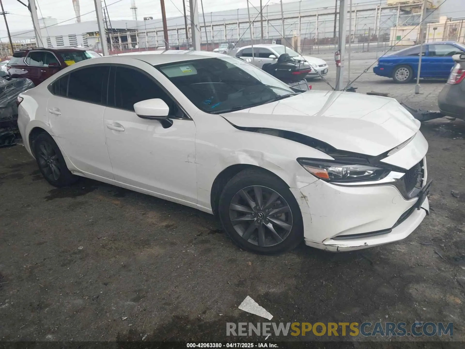 1 Photograph of a damaged car JM1GL1UM3M1610287 MAZDA MAZDA6 2021