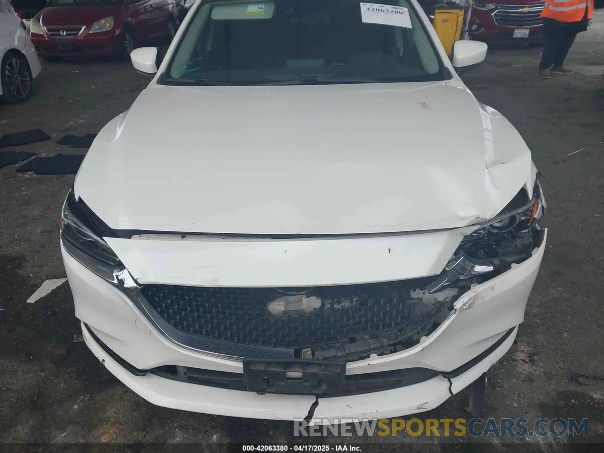 6 Photograph of a damaged car JM1GL1UM3M1610287 MAZDA MAZDA6 2021