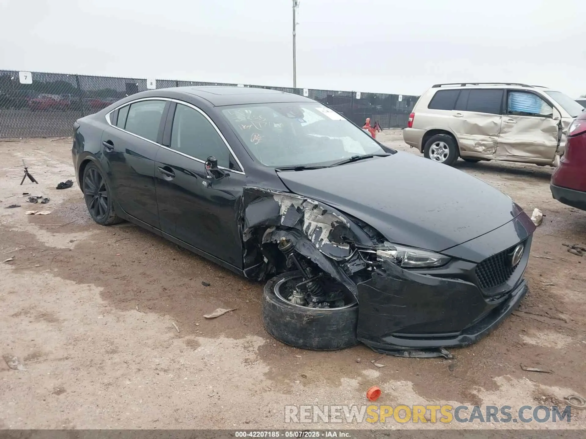 1 Photograph of a damaged car JM1GL1VM0M1607765 MAZDA MAZDA6 2021