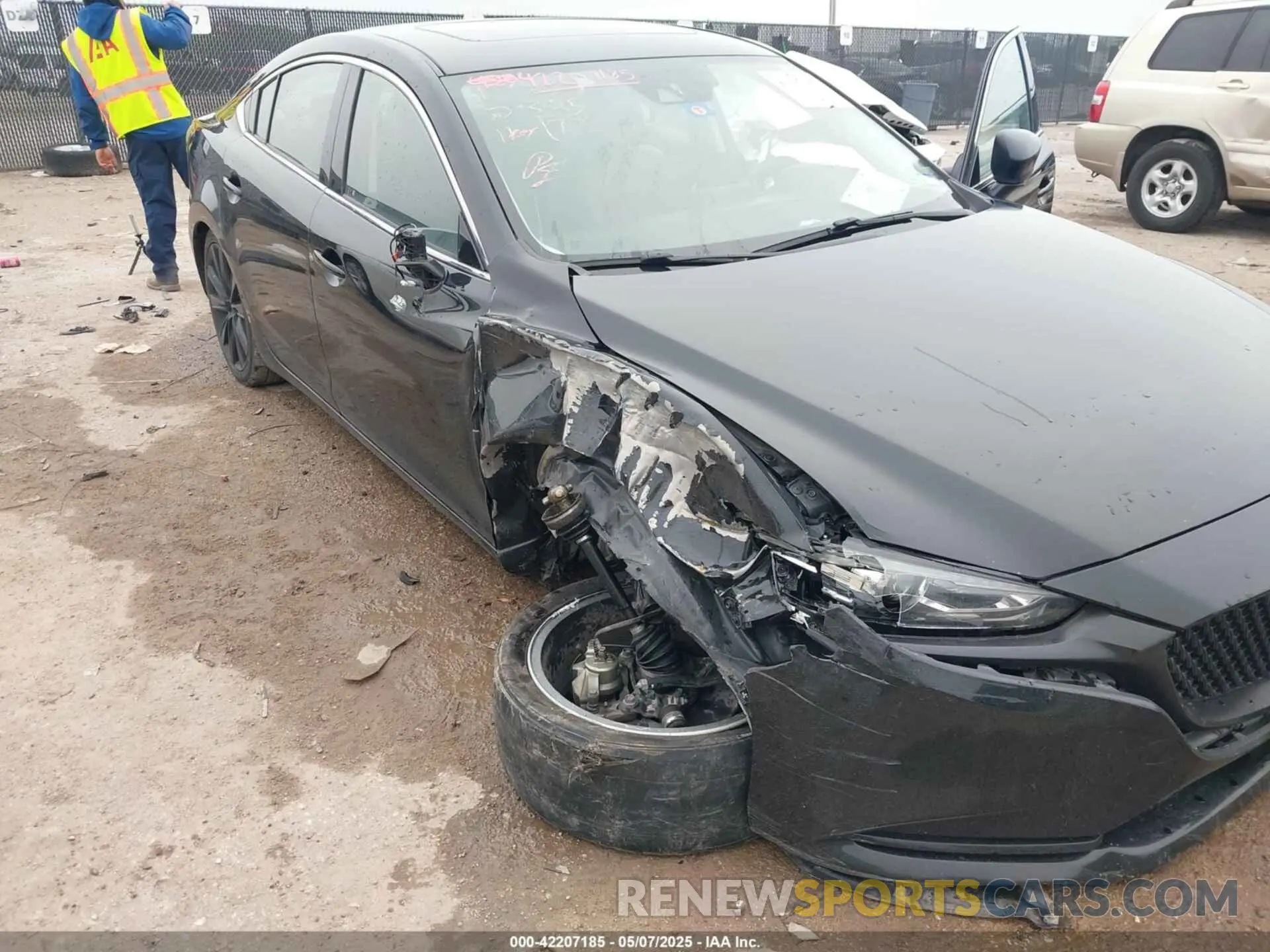 6 Photograph of a damaged car JM1GL1VM0M1607765 MAZDA MAZDA6 2021