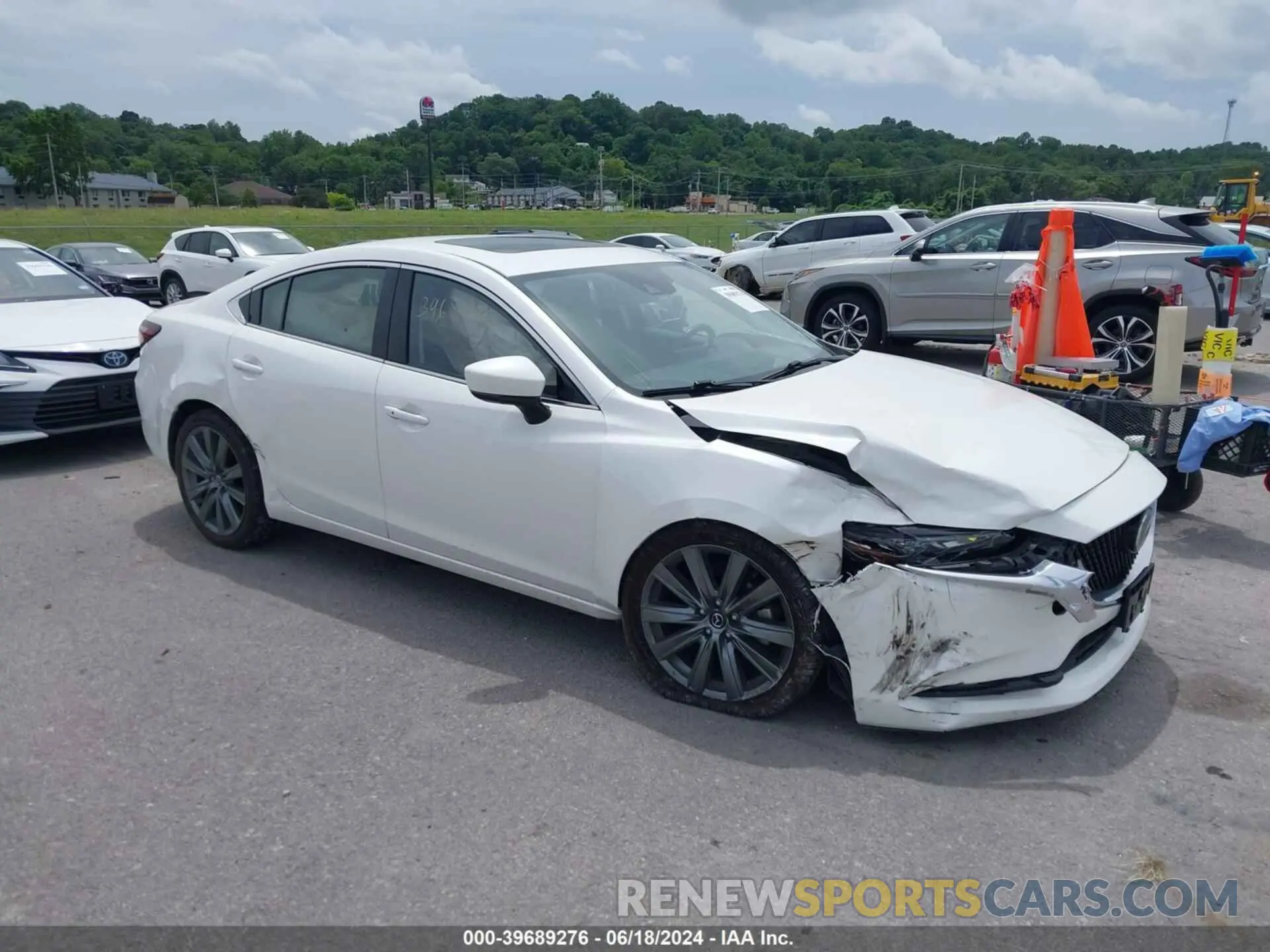1 Photograph of a damaged car JM1GL1VM1M1603501 MAZDA MAZDA6 2021