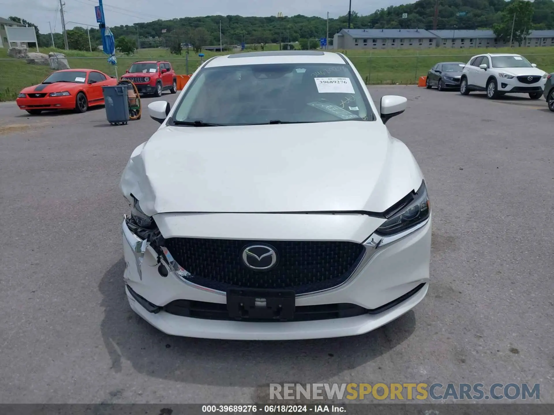 12 Photograph of a damaged car JM1GL1VM1M1603501 MAZDA MAZDA6 2021