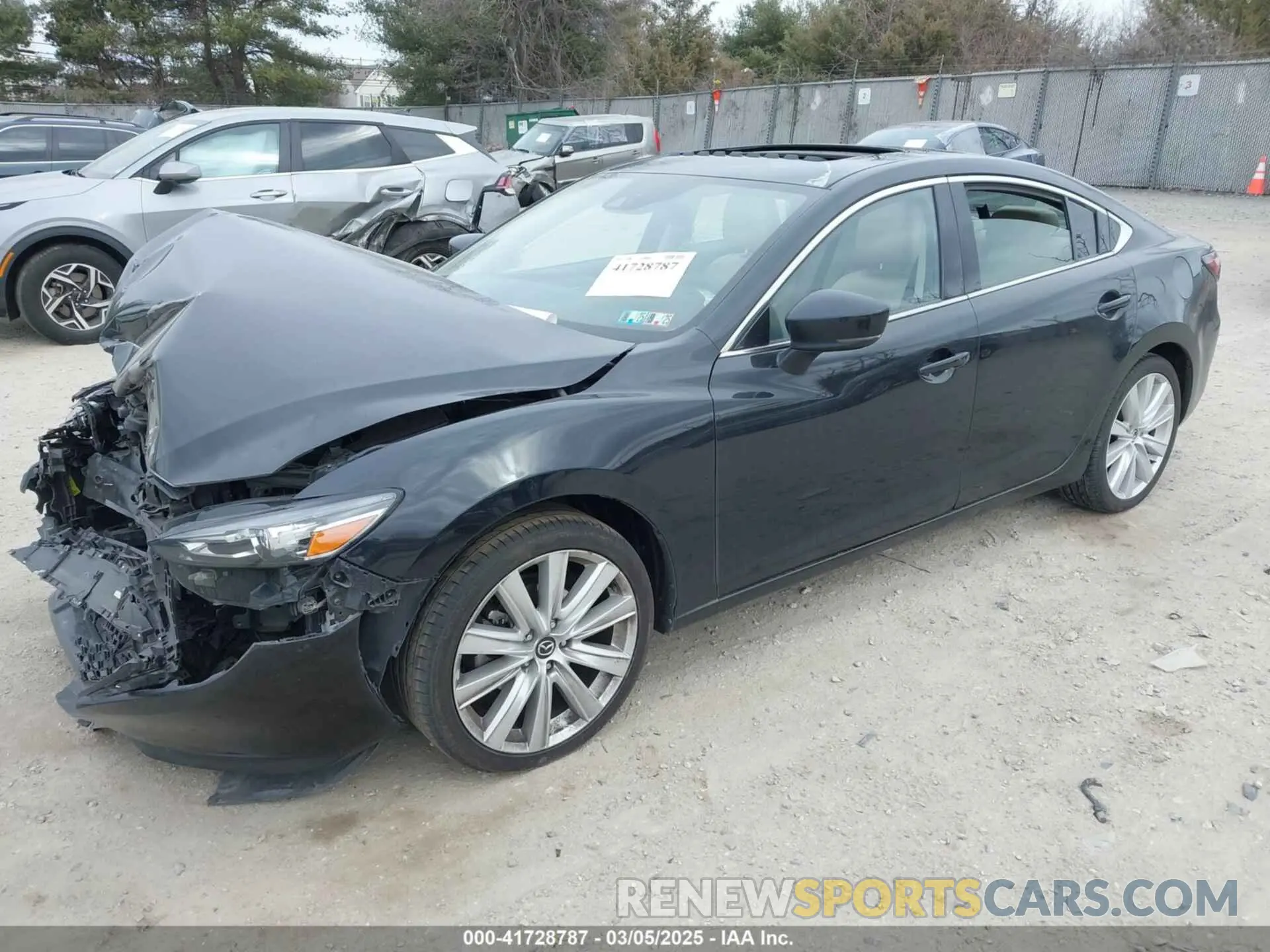 2 Photograph of a damaged car JM1GL1VM1M1604566 MAZDA MAZDA6 2021