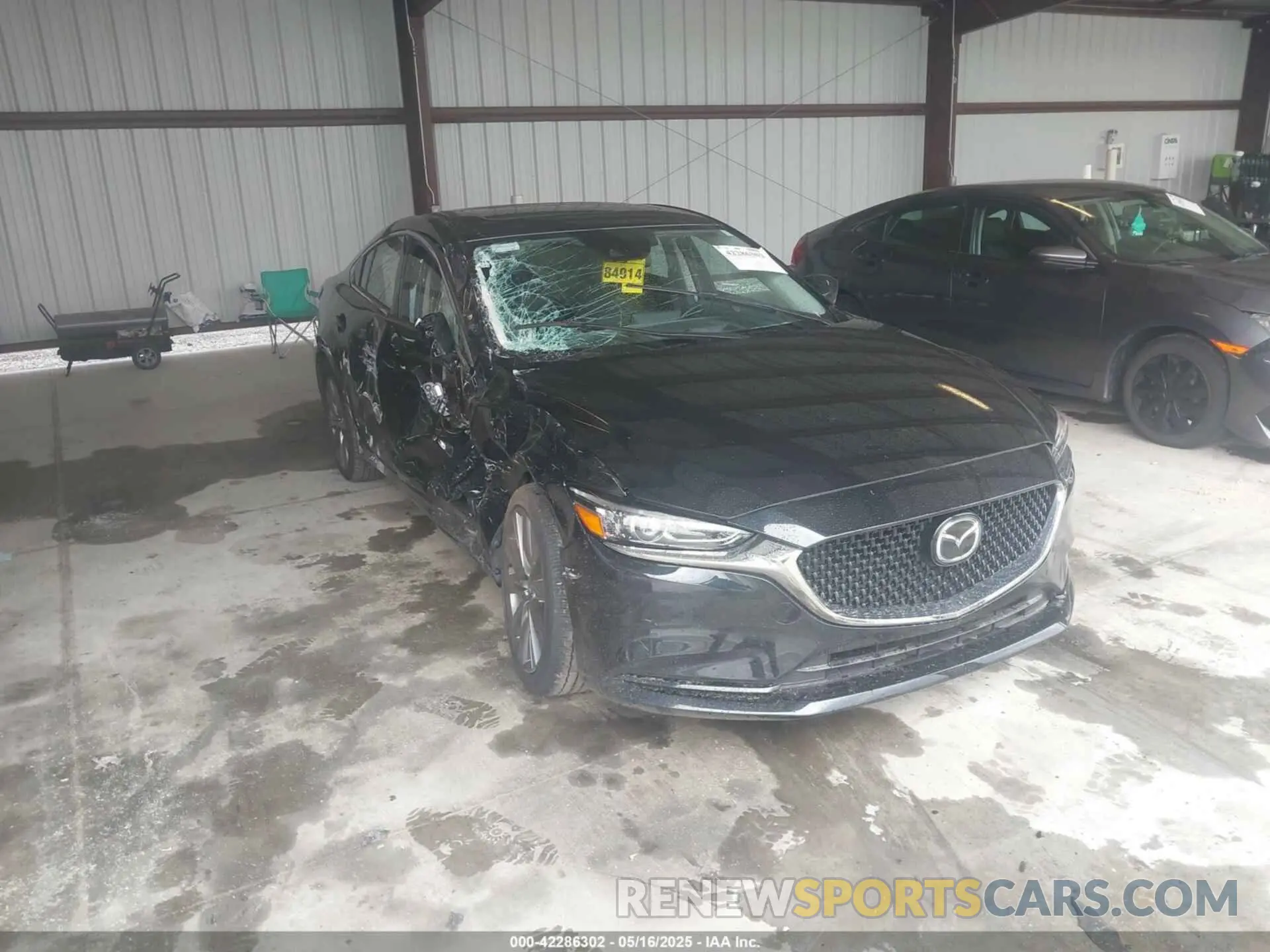 1 Photograph of a damaged car JM1GL1VM1M1610254 MAZDA MAZDA6 2021