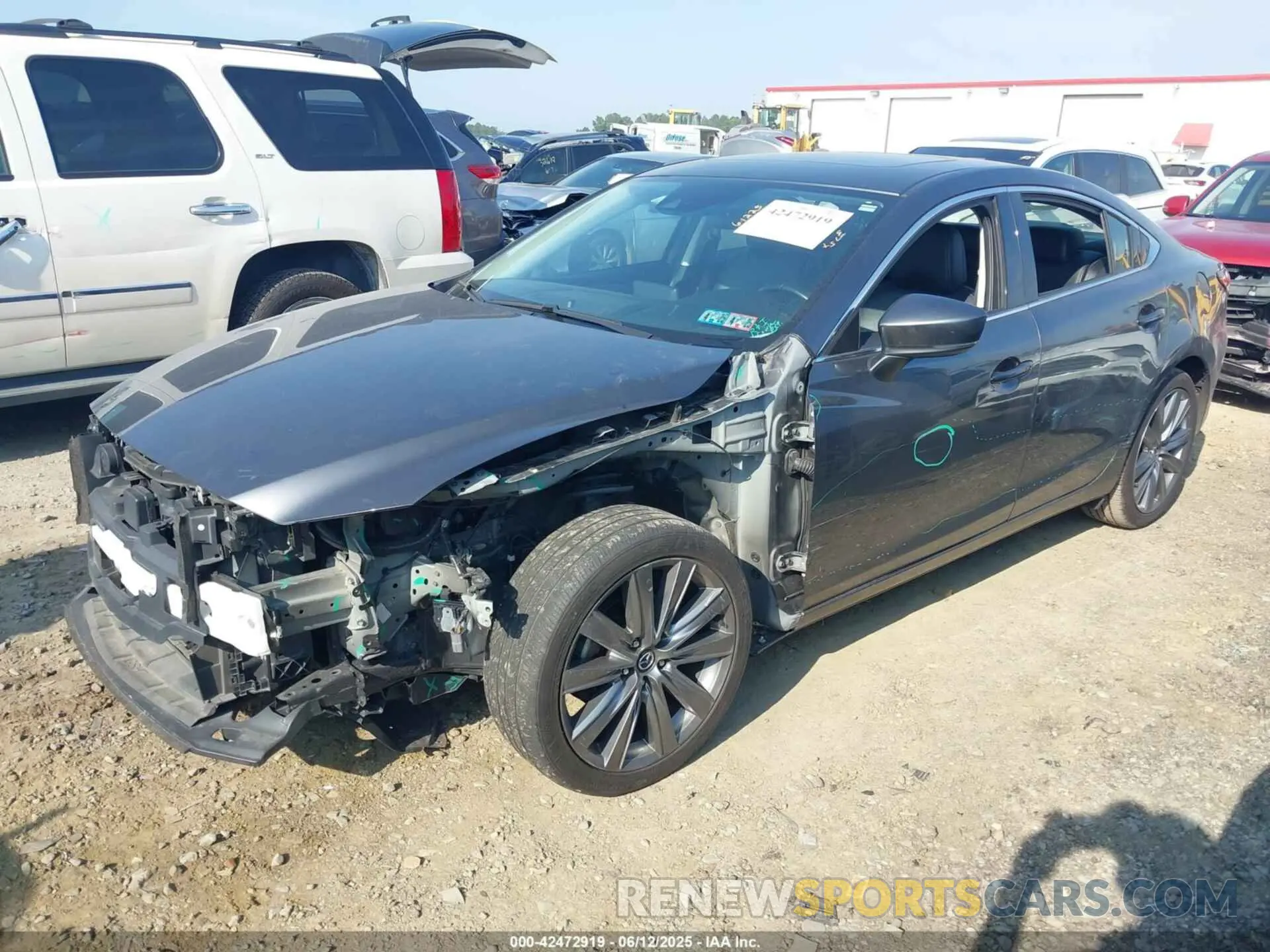 2 Photograph of a damaged car JM1GL1VM3M1603404 MAZDA MAZDA6 2021