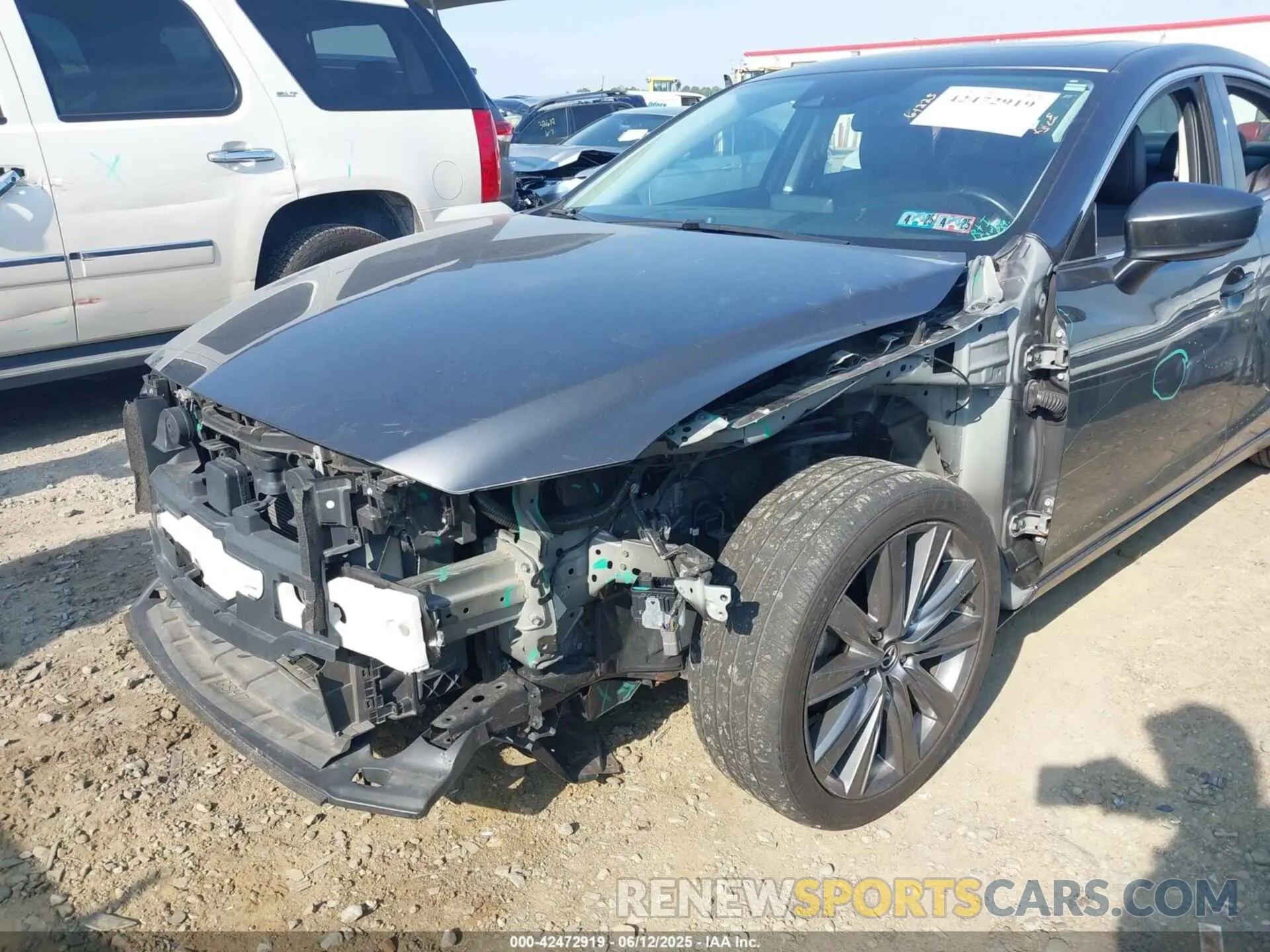 6 Photograph of a damaged car JM1GL1VM3M1603404 MAZDA MAZDA6 2021