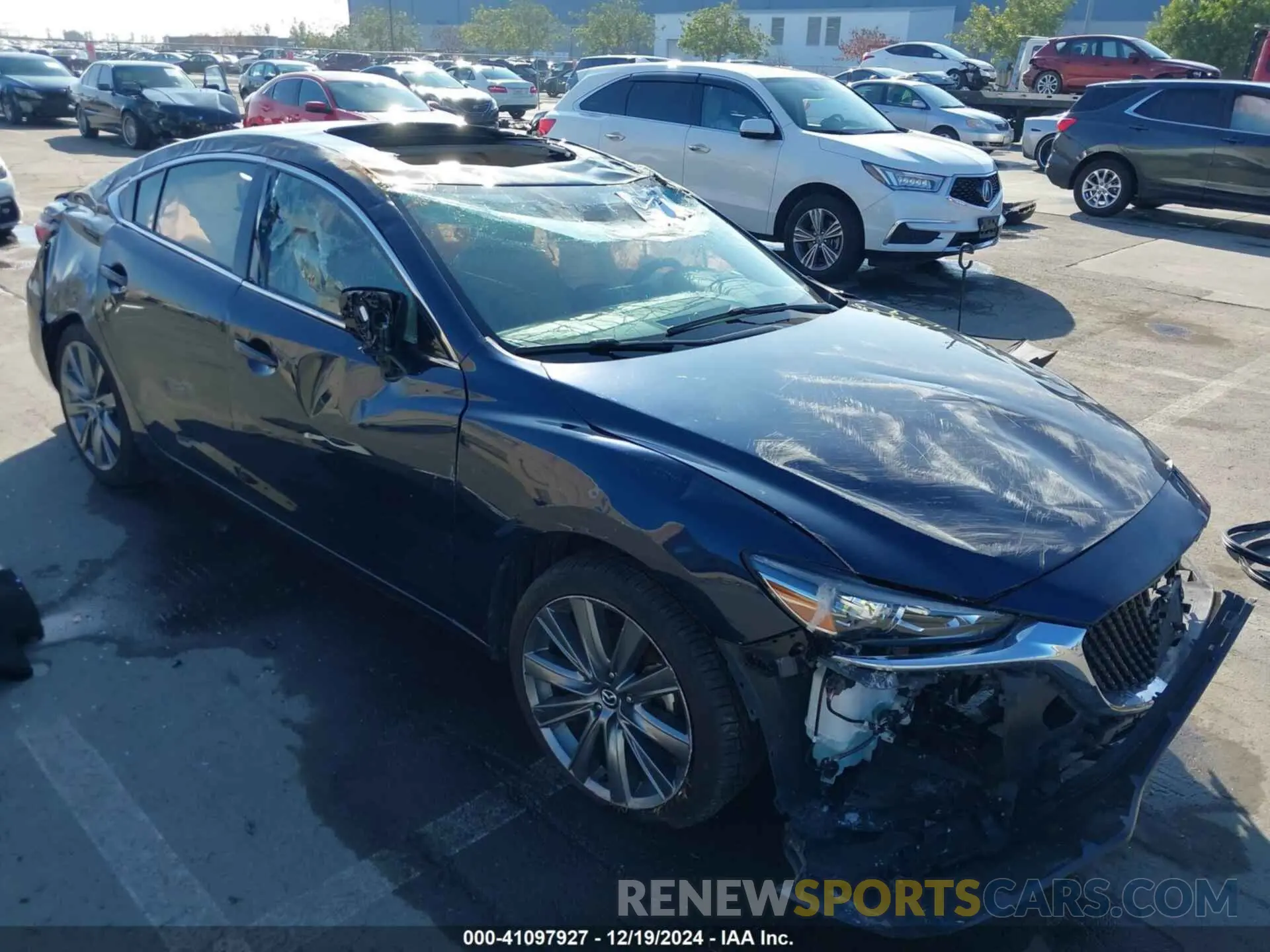 12 Photograph of a damaged car JM1GL1VM3M1603970 MAZDA MAZDA6 2021
