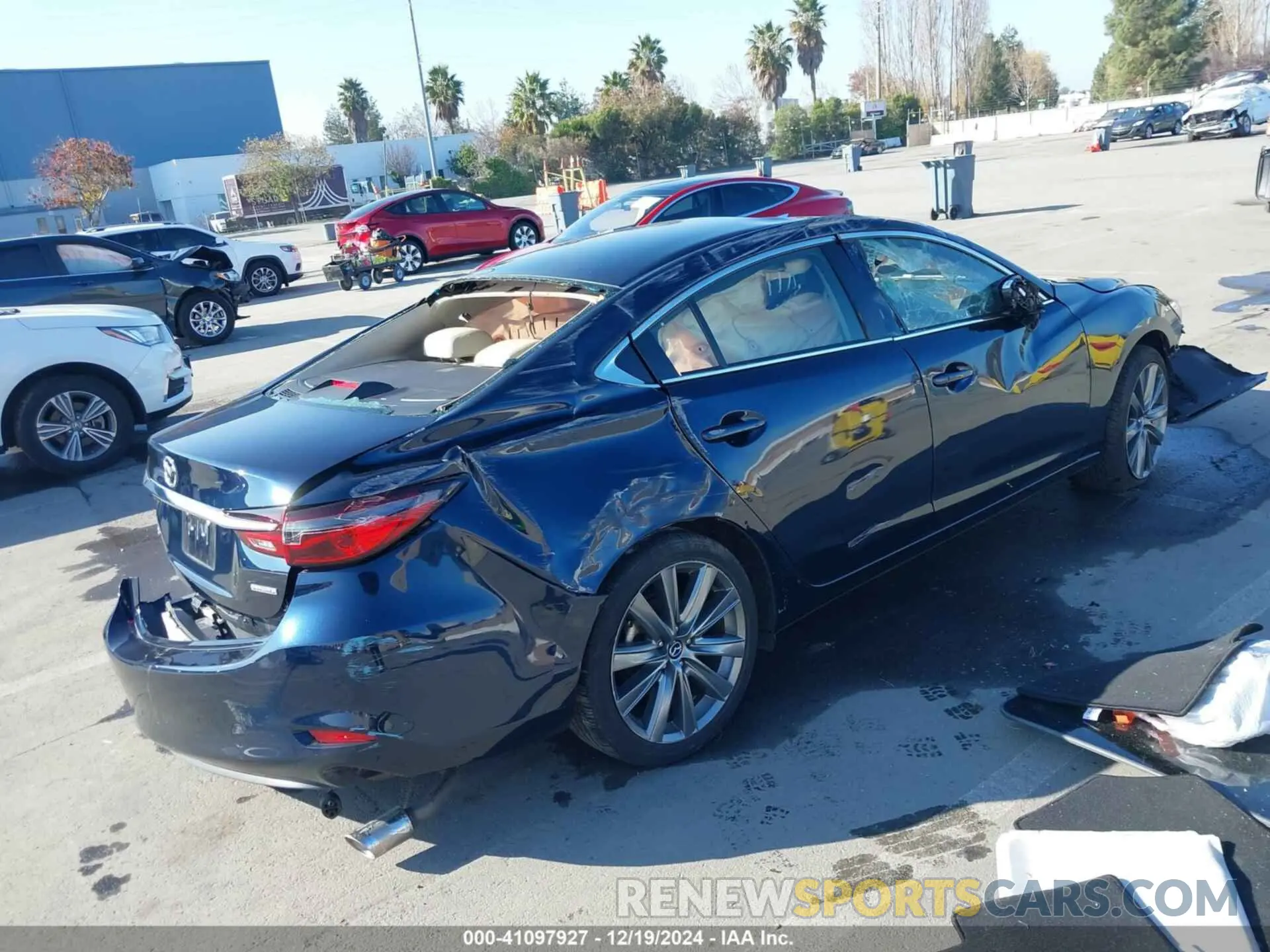 4 Photograph of a damaged car JM1GL1VM3M1603970 MAZDA MAZDA6 2021