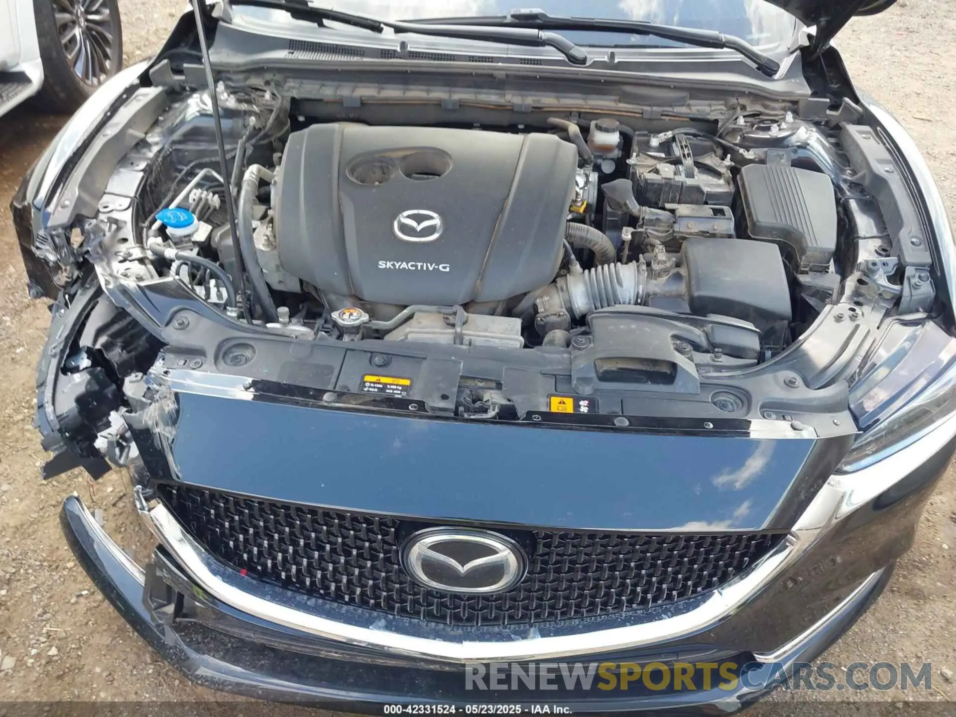 10 Photograph of a damaged car JM1GL1VM3M1604424 MAZDA MAZDA6 2021