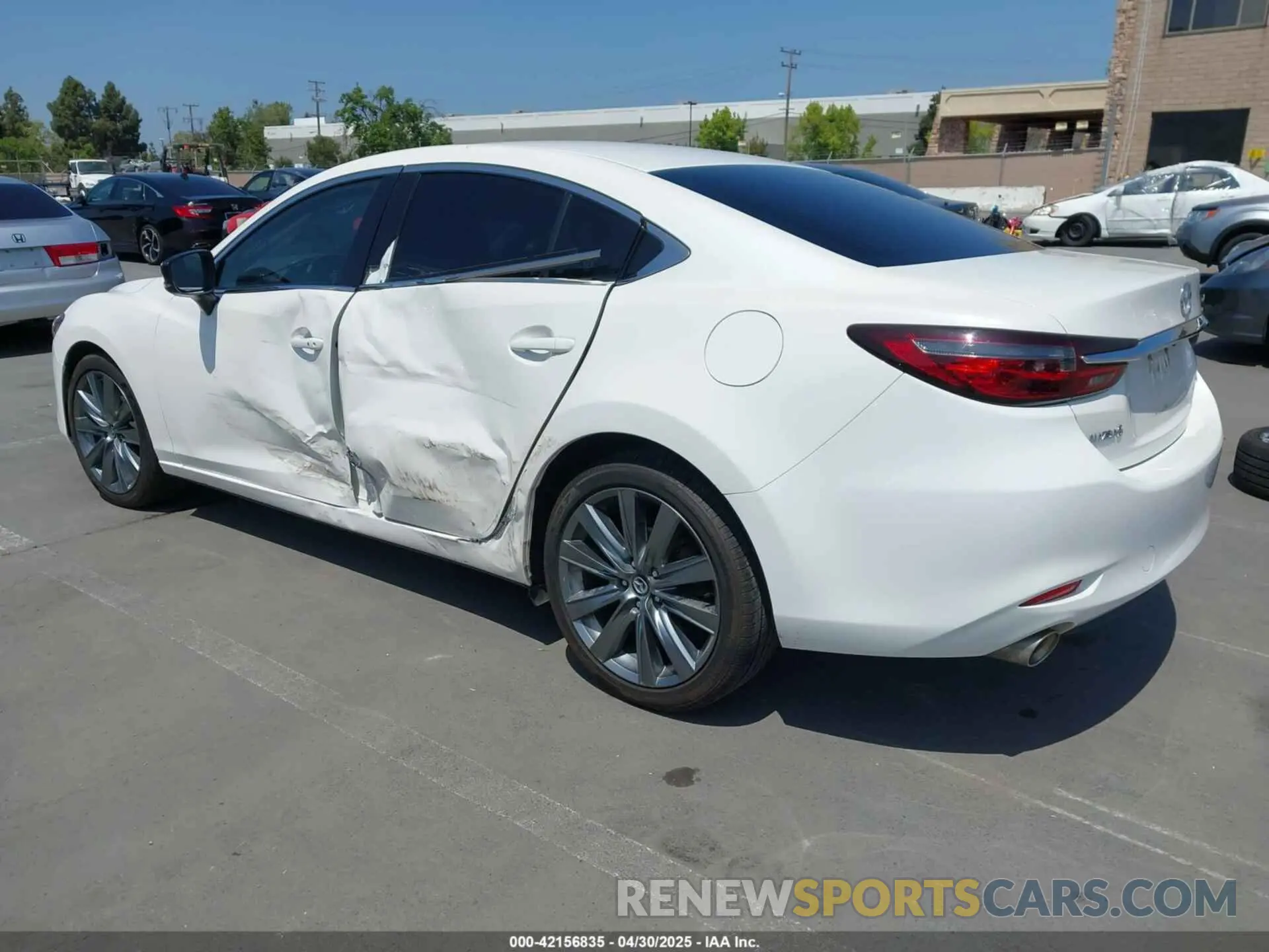3 Photograph of a damaged car JM1GL1VM6M1600318 MAZDA MAZDA6 2021