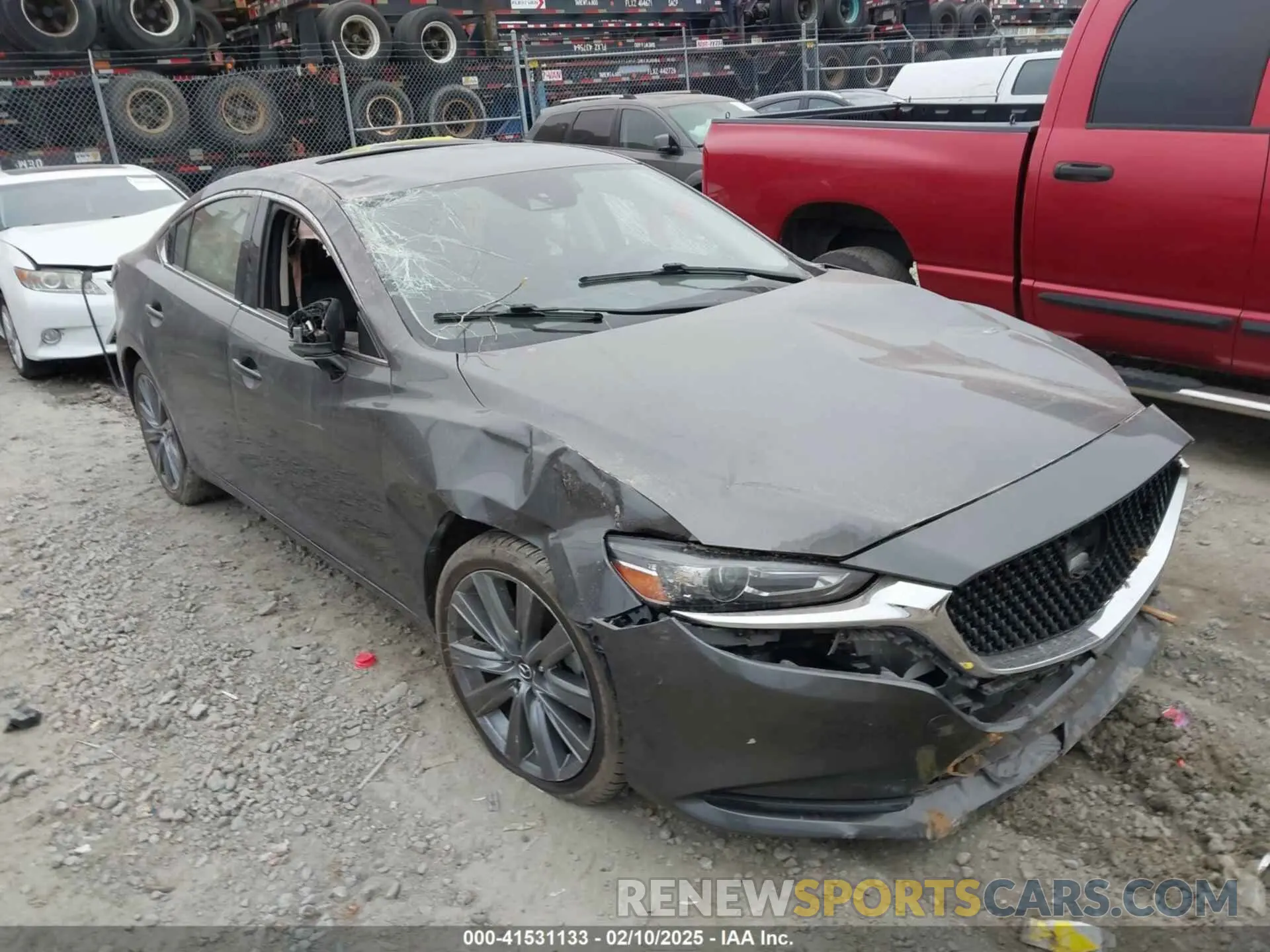 1 Photograph of a damaged car JM1GL1VM9M1603830 MAZDA MAZDA6 2021