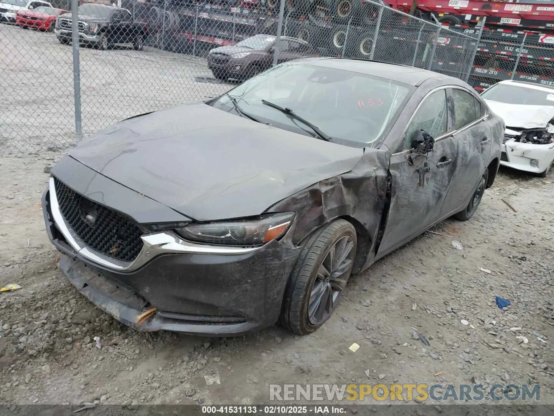 2 Photograph of a damaged car JM1GL1VM9M1603830 MAZDA MAZDA6 2021